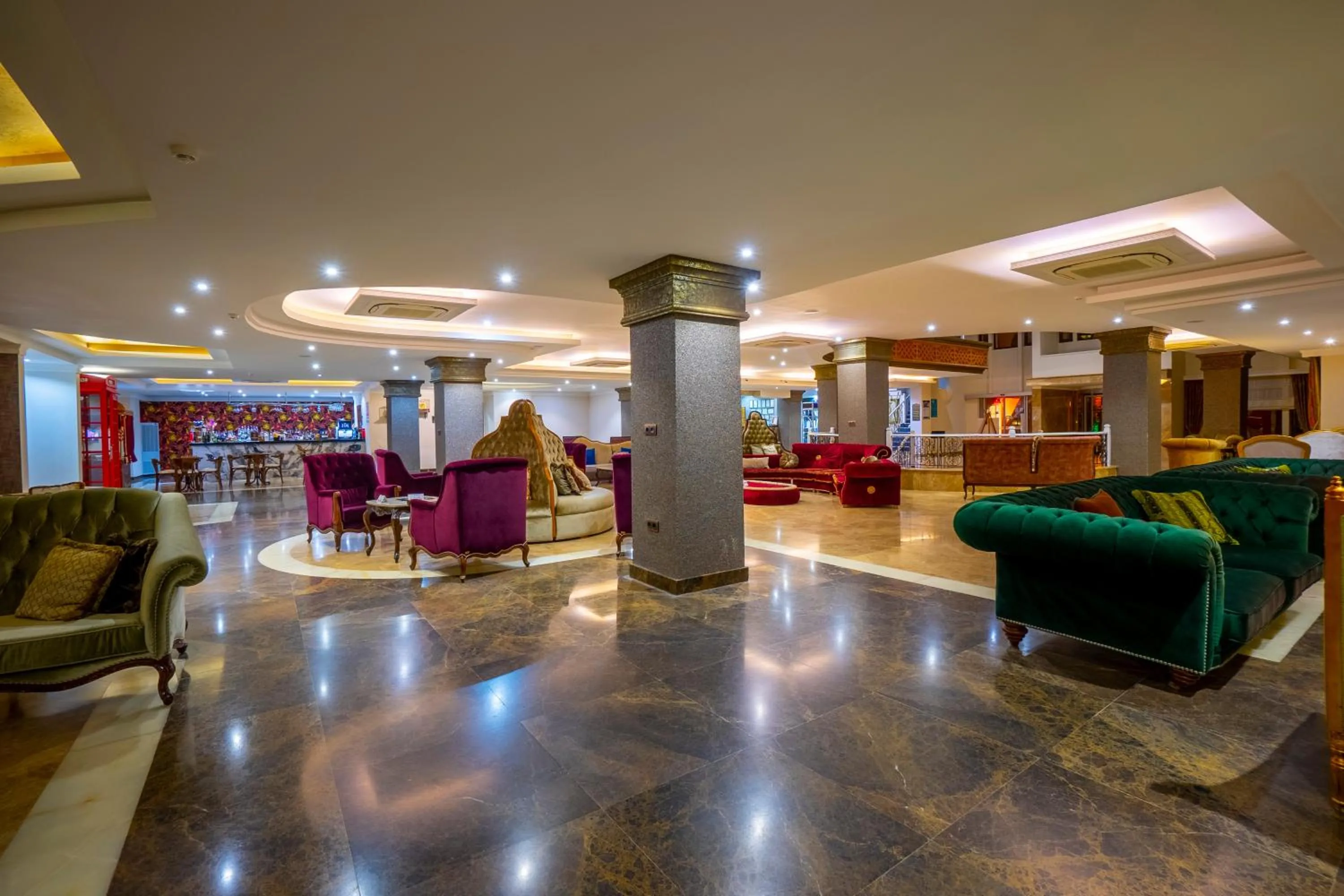 Lobby or reception in Azka Hotel