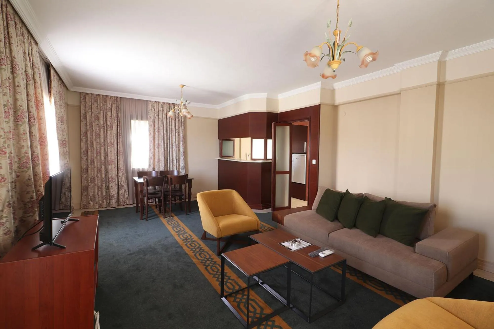 Living room in Azka Hotel