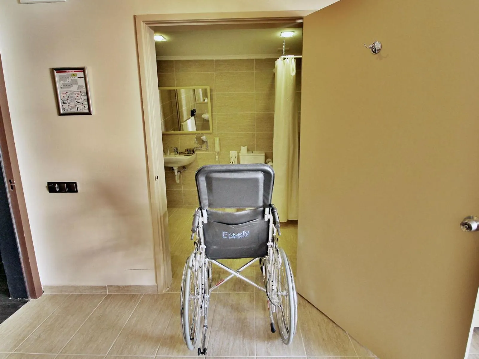 Facility for disabled guests in Azka Hotel