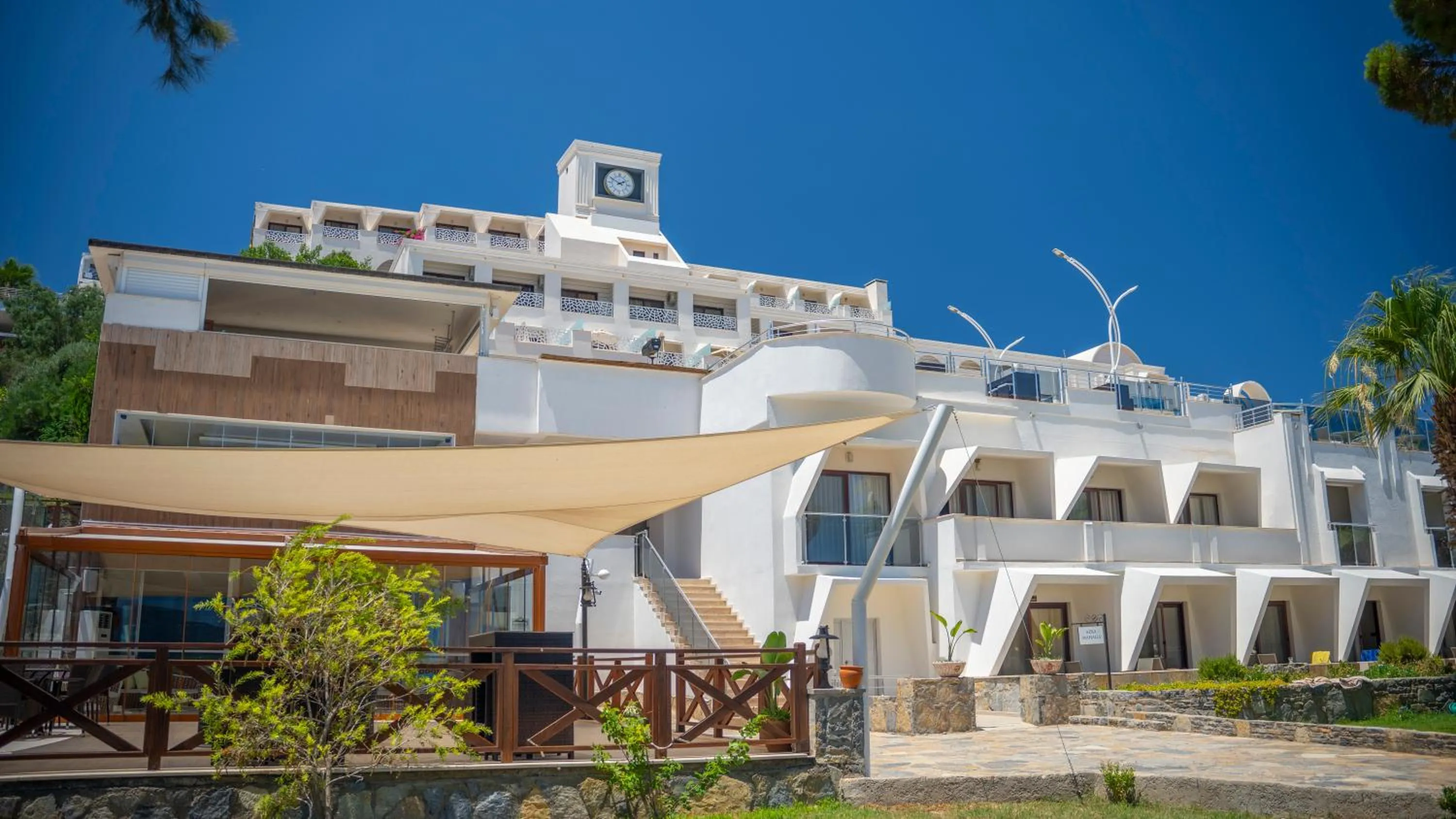 Property building in Azka Hotel