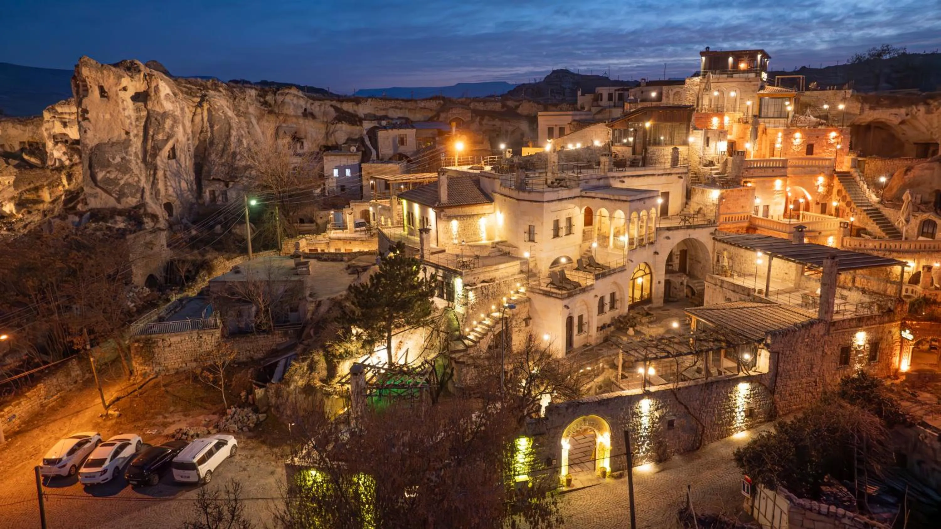 Property building in Melekler Evi Cave Hotel