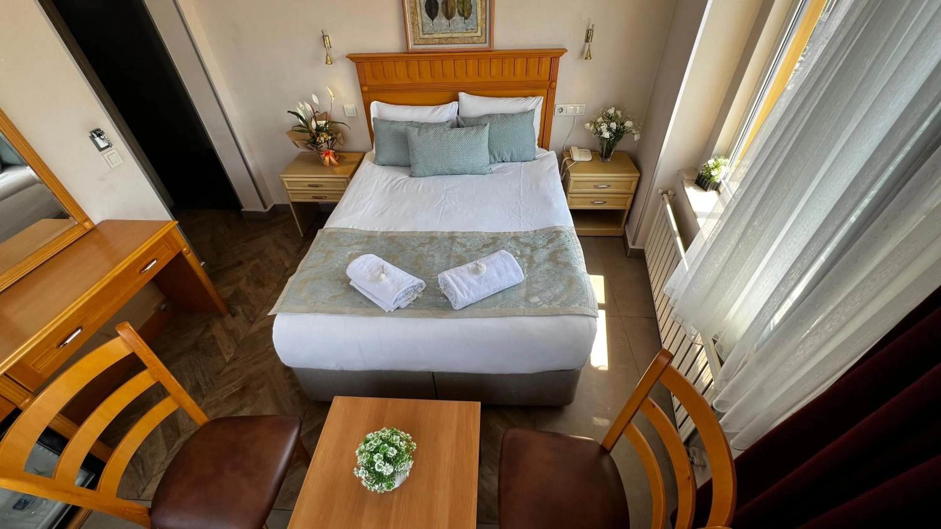 View (from property/room), Bed in Park Star Hotel Taksim