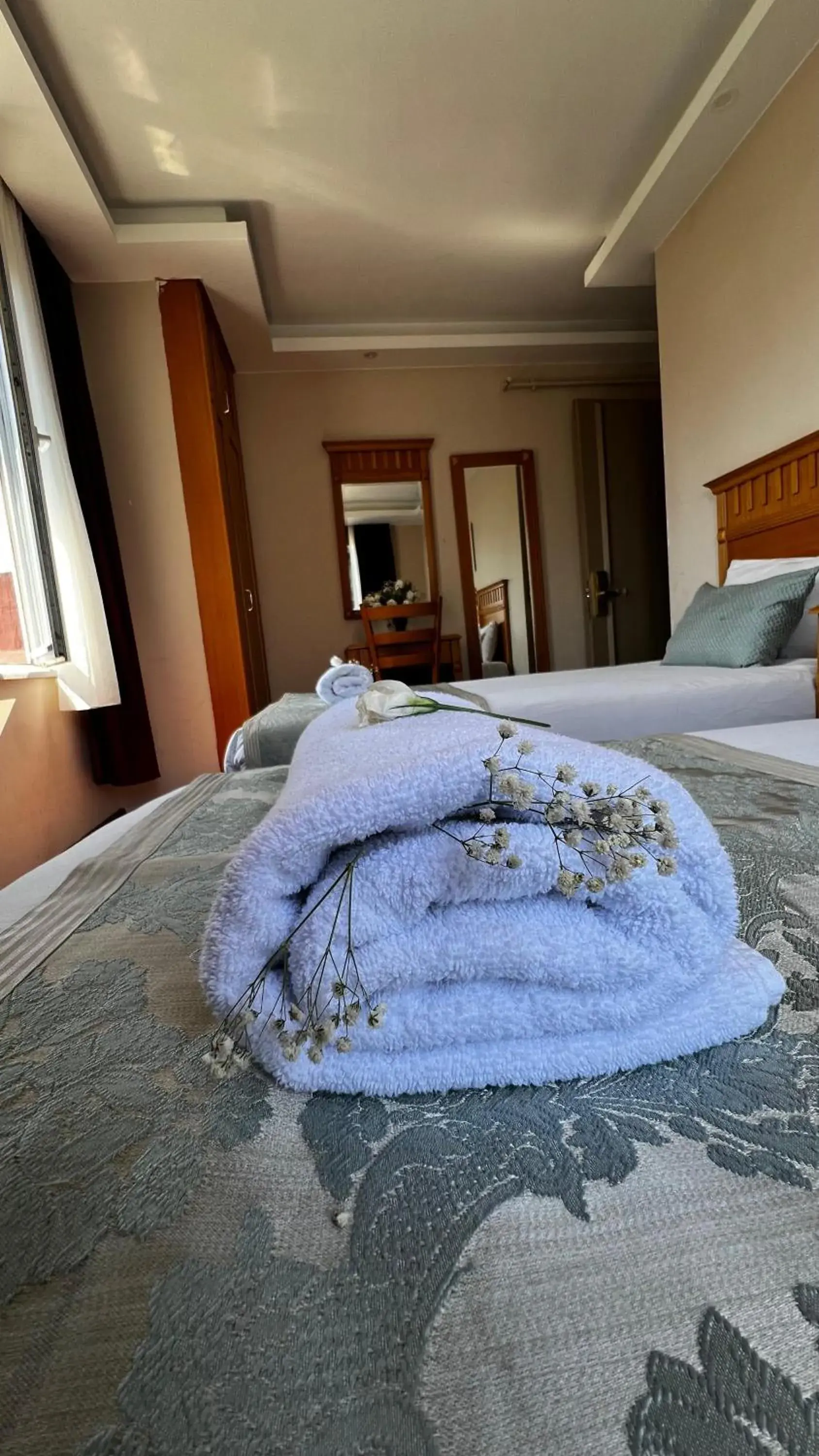 Bed in Park Star Hotel Taksim Bed in Park Star Hotel Taksim