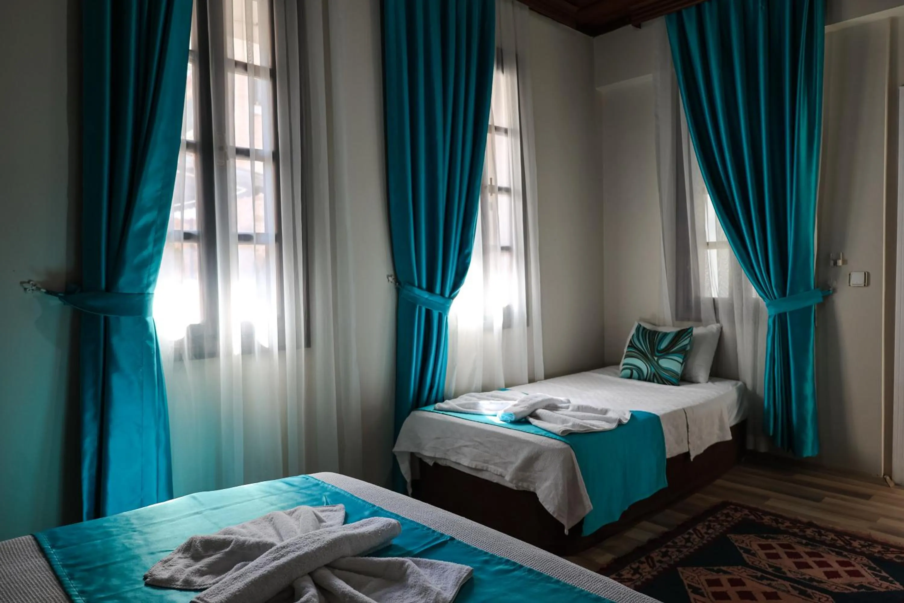 Photo of the whole room, Bed in Grand Erken Hotel