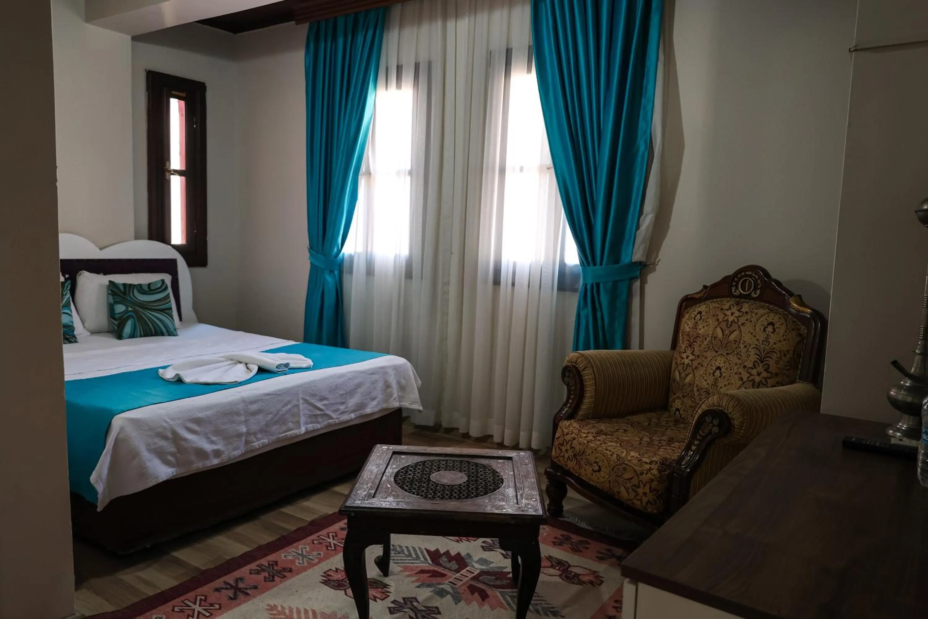 Photo of the whole room, Bed in Grand Erken Hotel