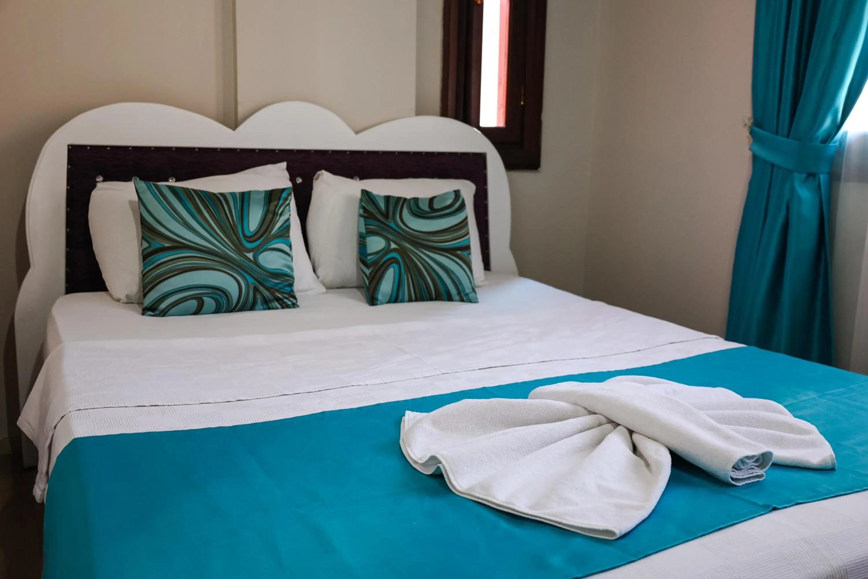 Bed in Grand Erken Hotel