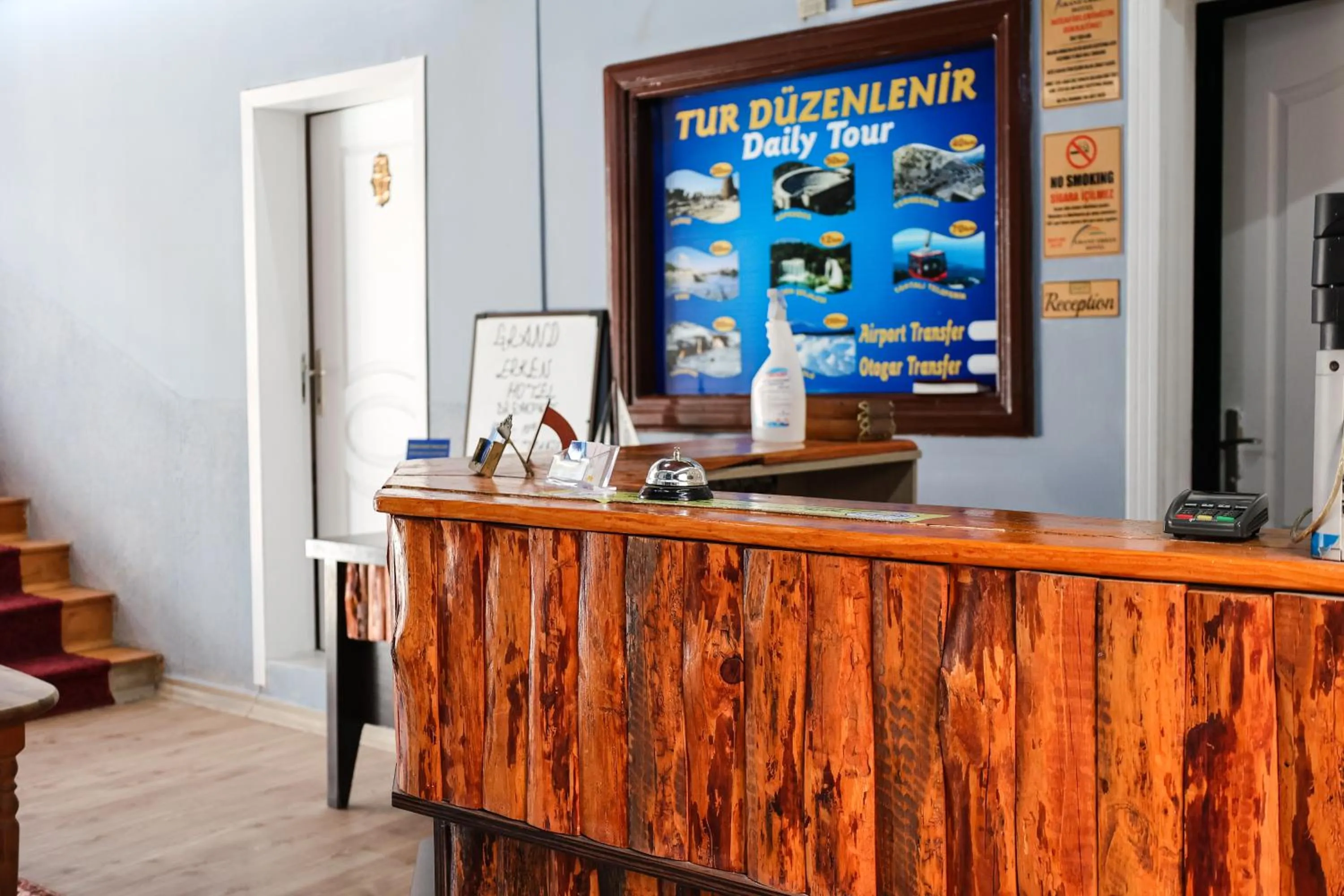 Lobby or reception in Grand Erken Hotel