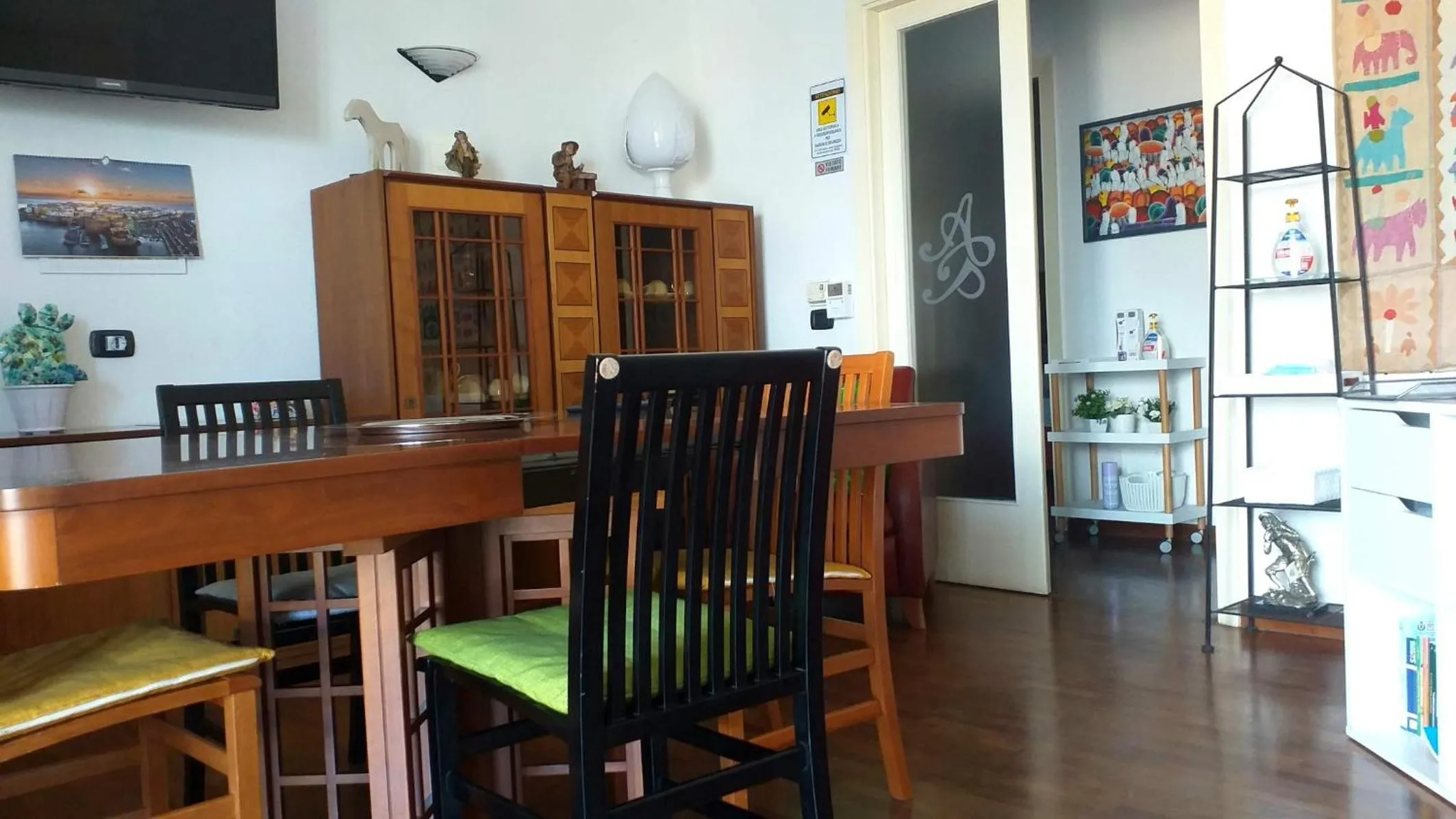 Communal lounge/ TV room in Attico Barocco