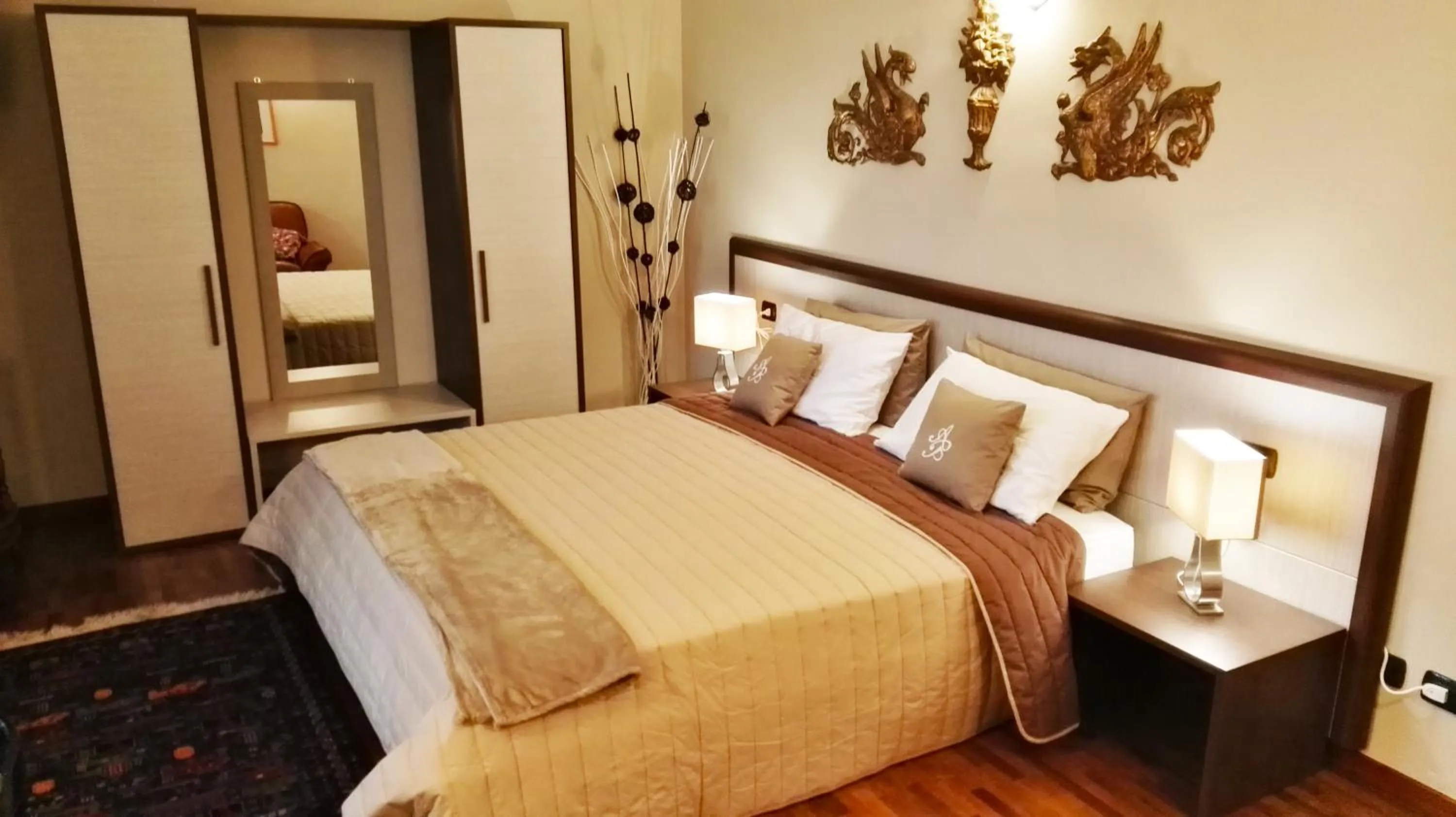 Bed in Attico Barocco