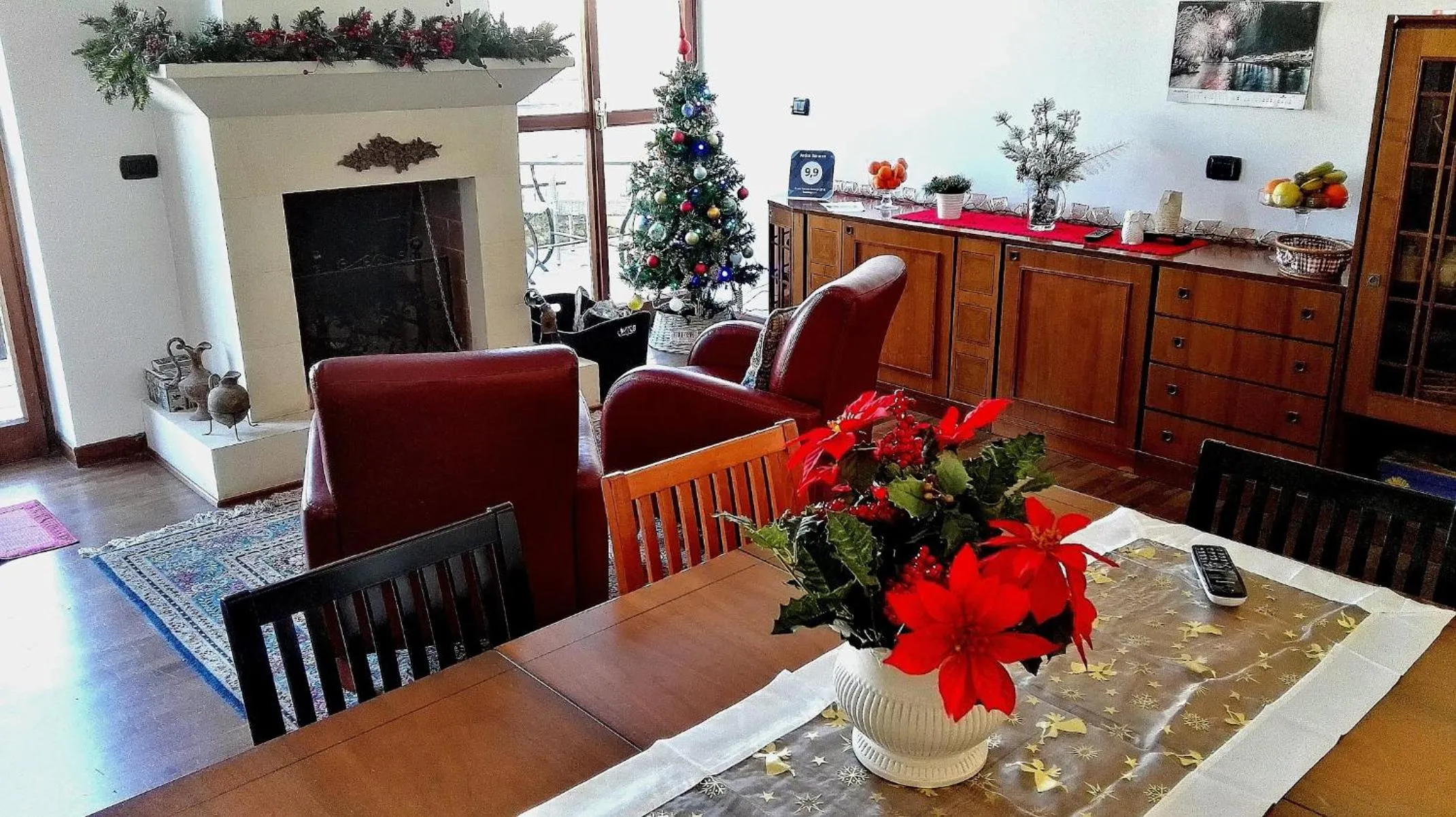 Living room in Attico Barocco