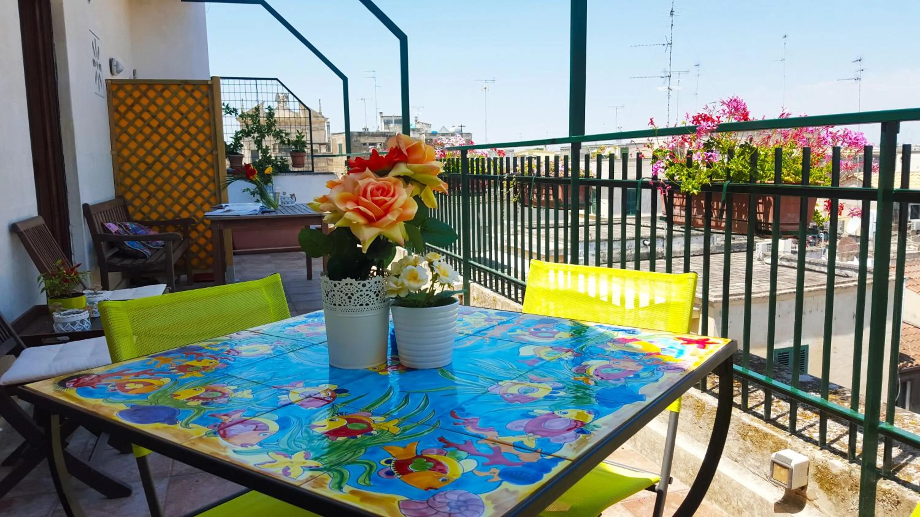 Balcony/Terrace in Attico Barocco