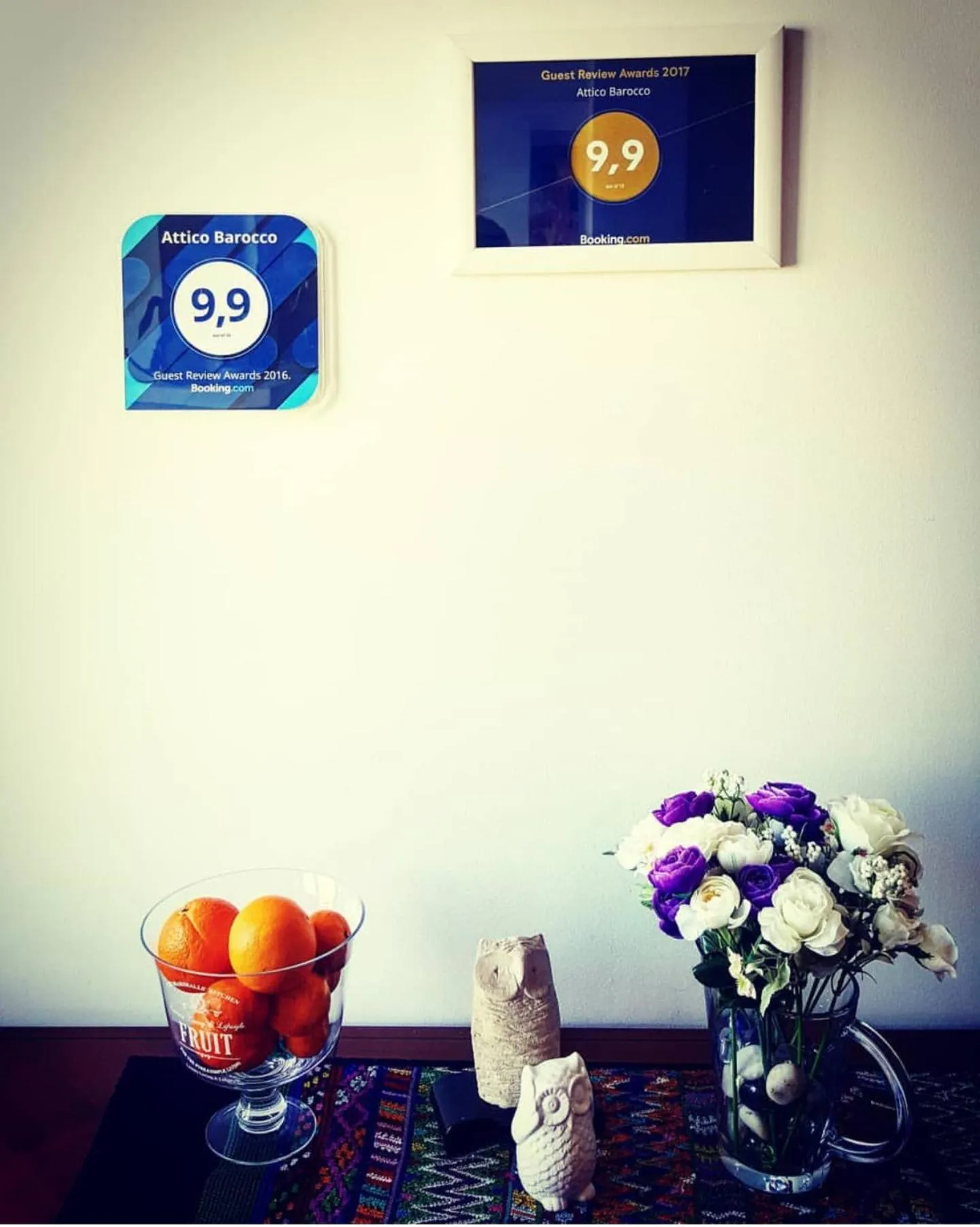 Communal lounge/ TV room in Attico Barocco