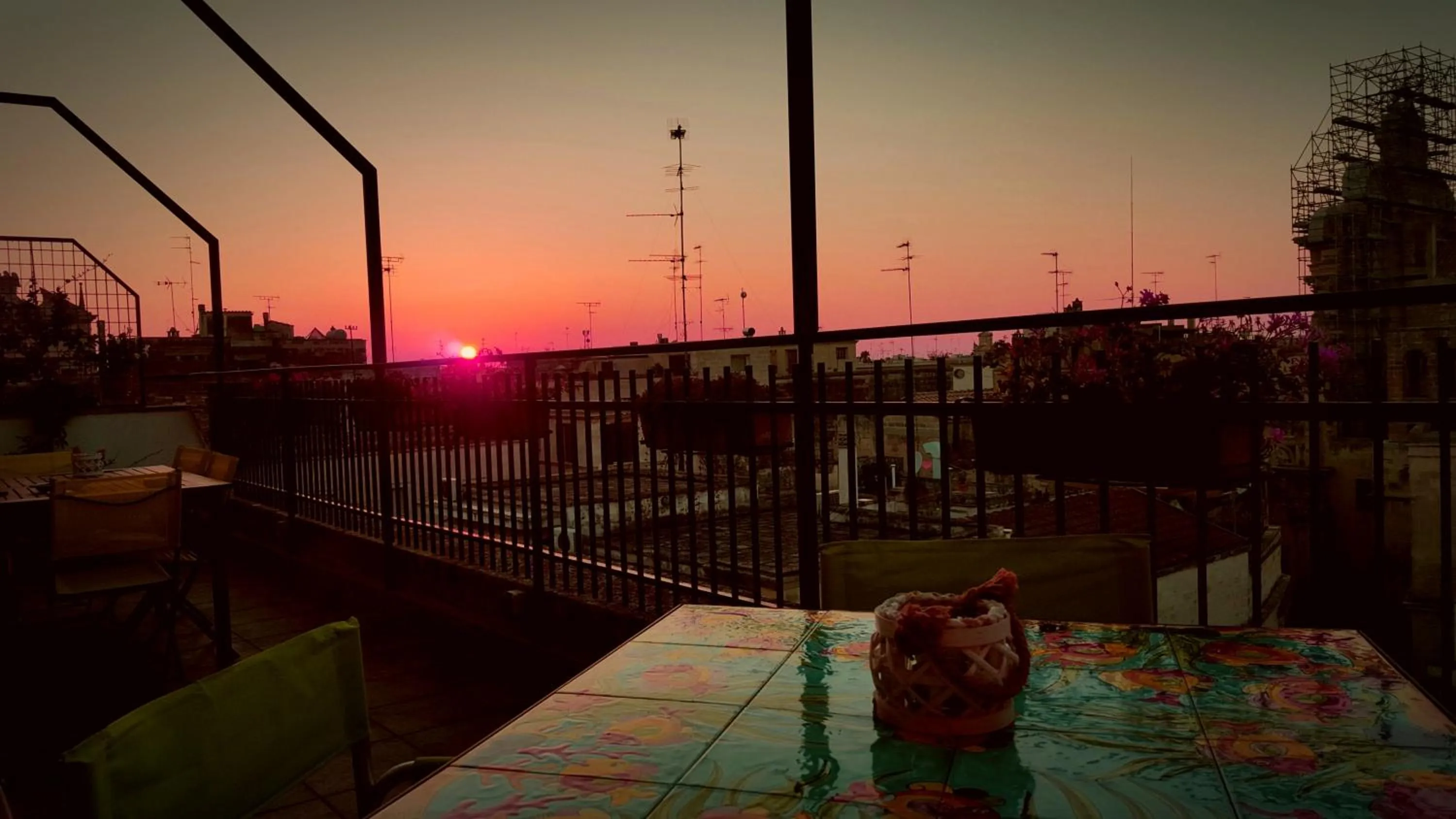 Balcony/Terrace in Attico Barocco