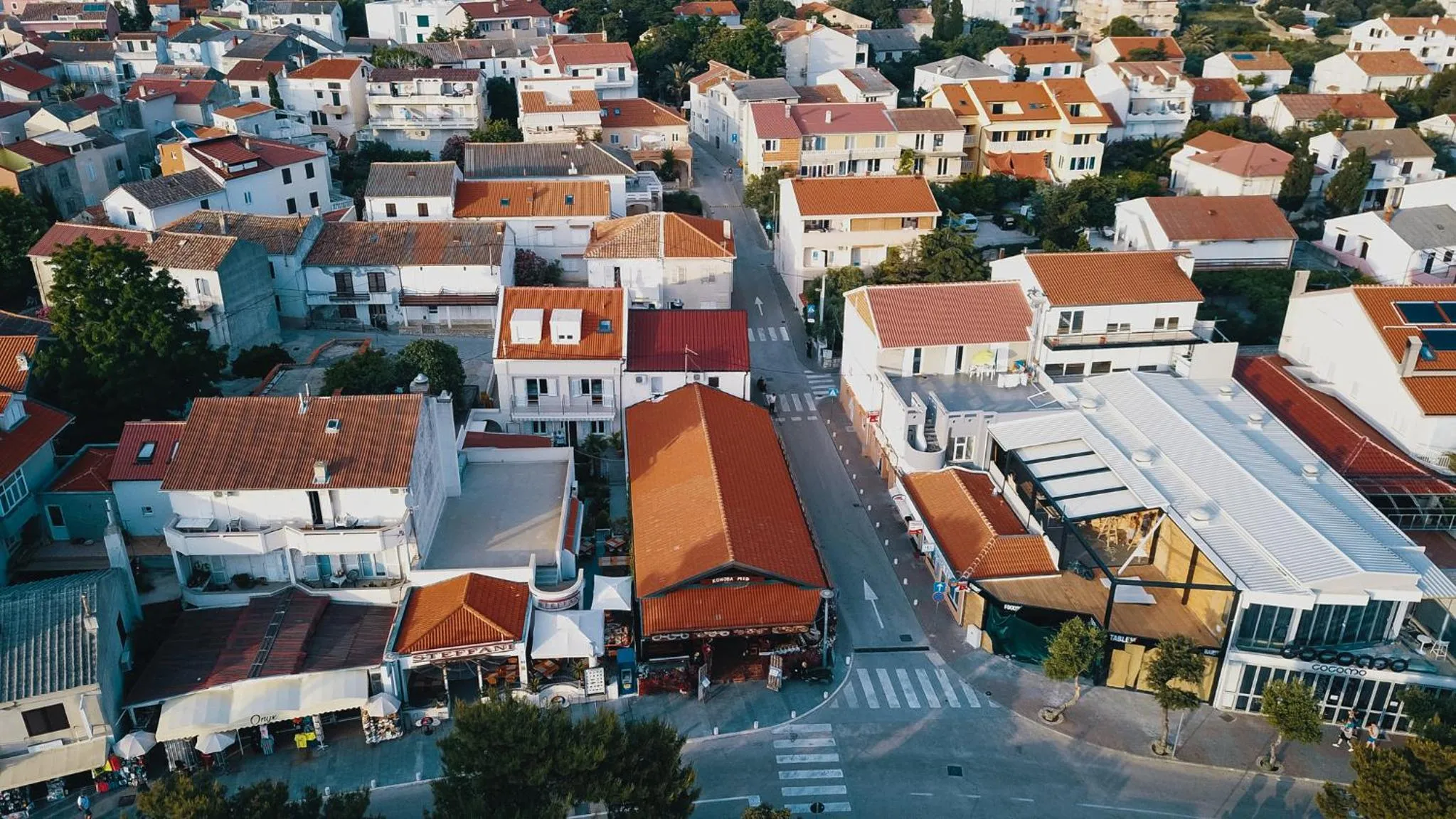 Bird's eye view in Skunca’s house