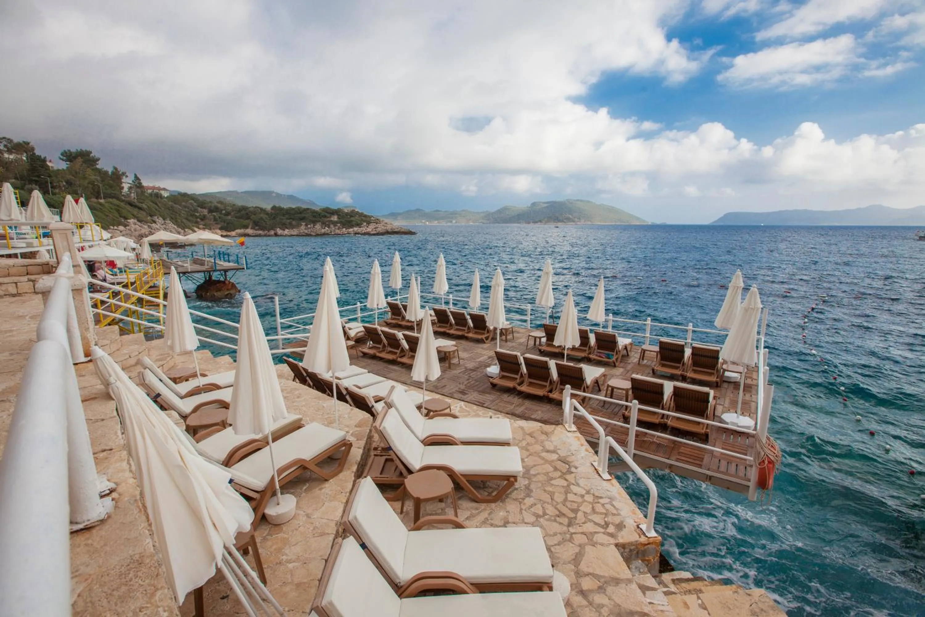 Beach in Medusa Hotel