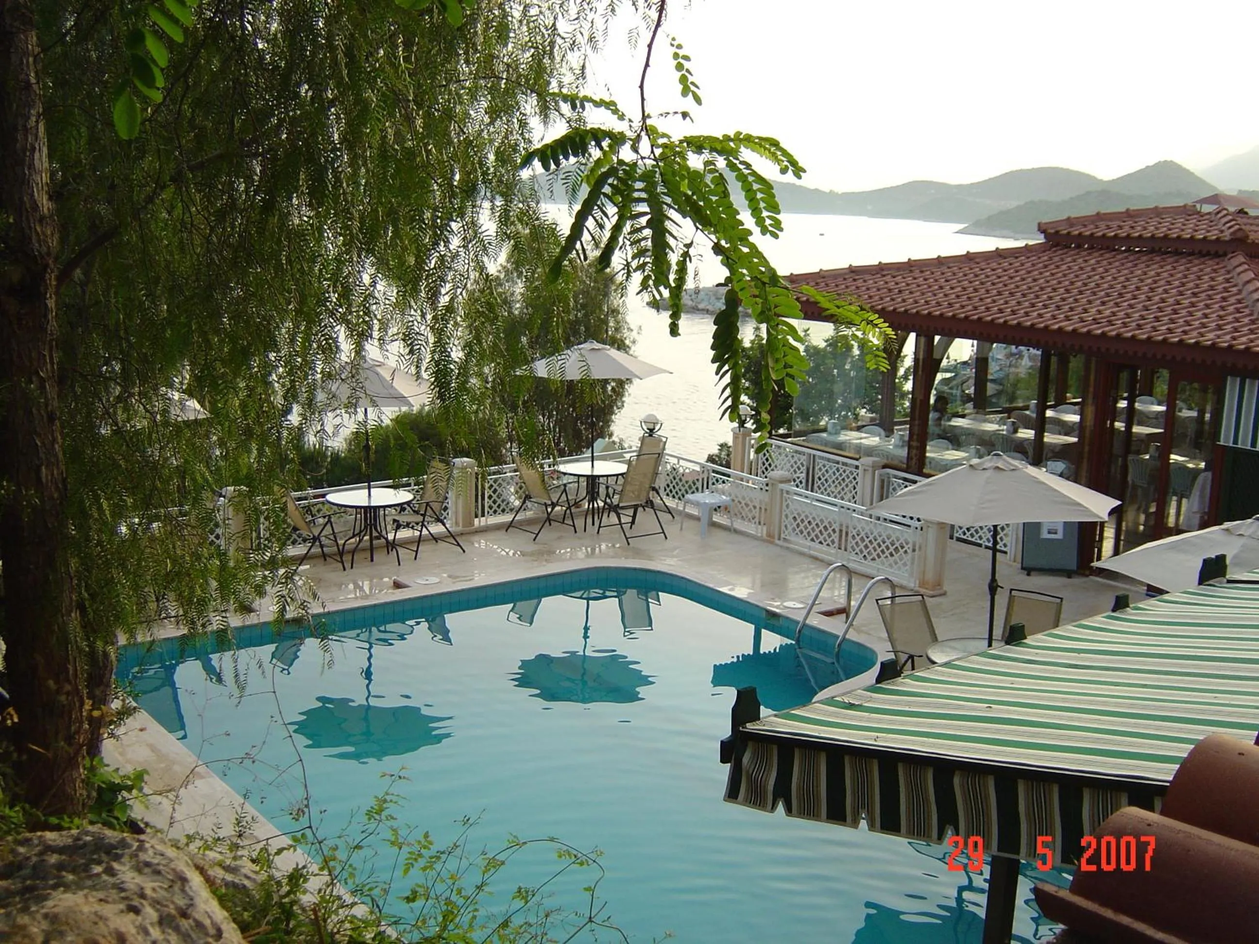 Swimming pool in Medusa Hotel