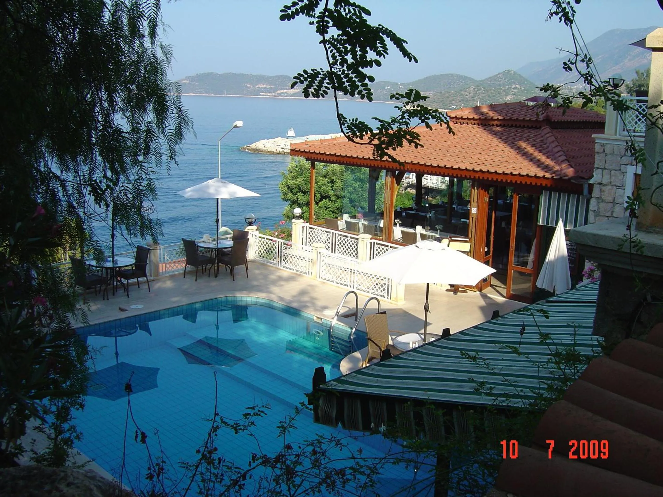 Swimming pool in Medusa Hotel