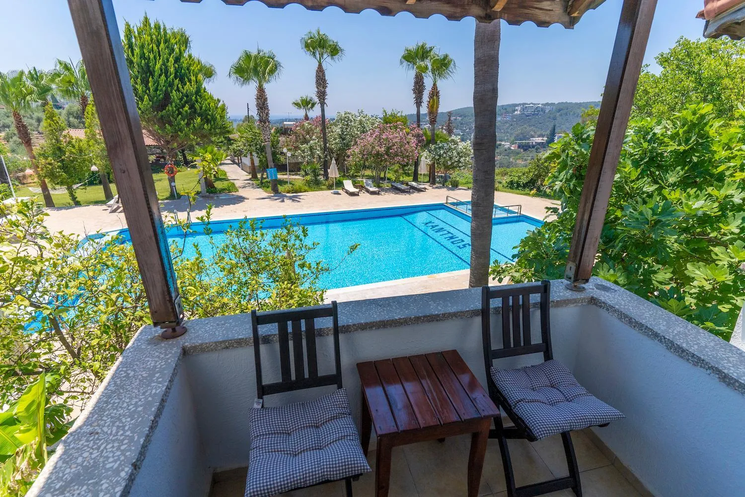 Garden view in Xanthos Boutique Hotel Patara