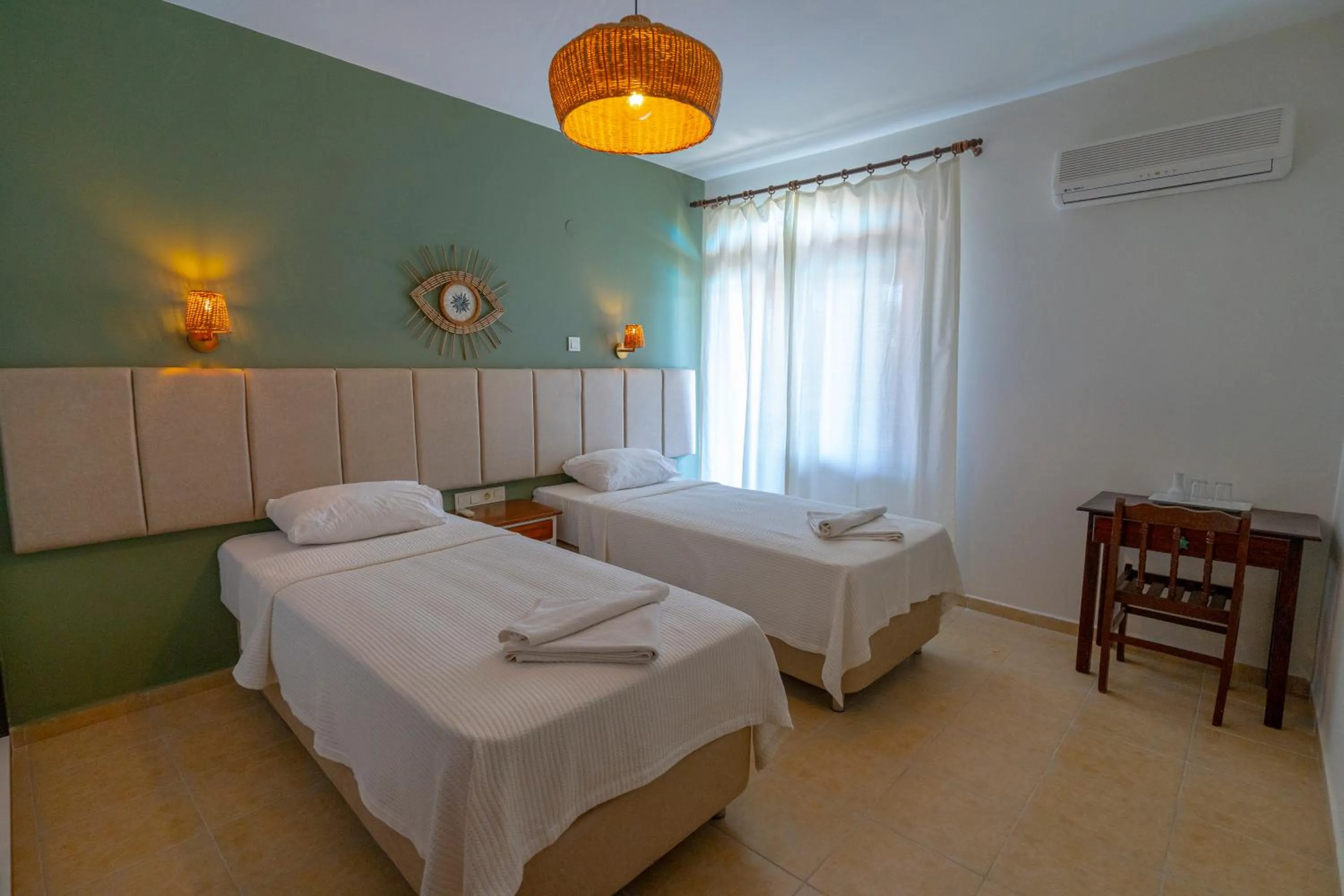 Bed in Xanthos Boutique Hotel Patara