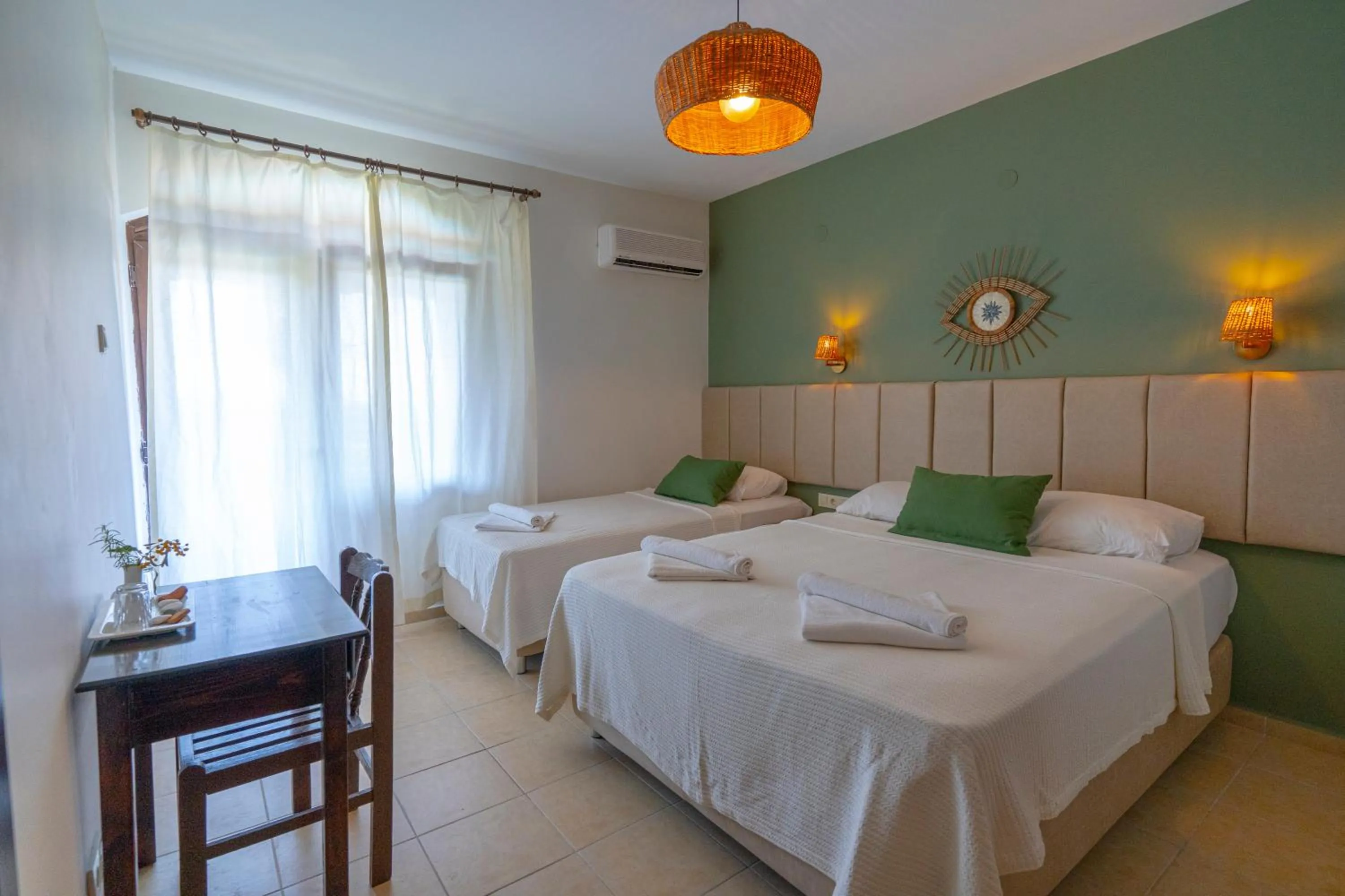 Bed in Xanthos Boutique Hotel Patara
