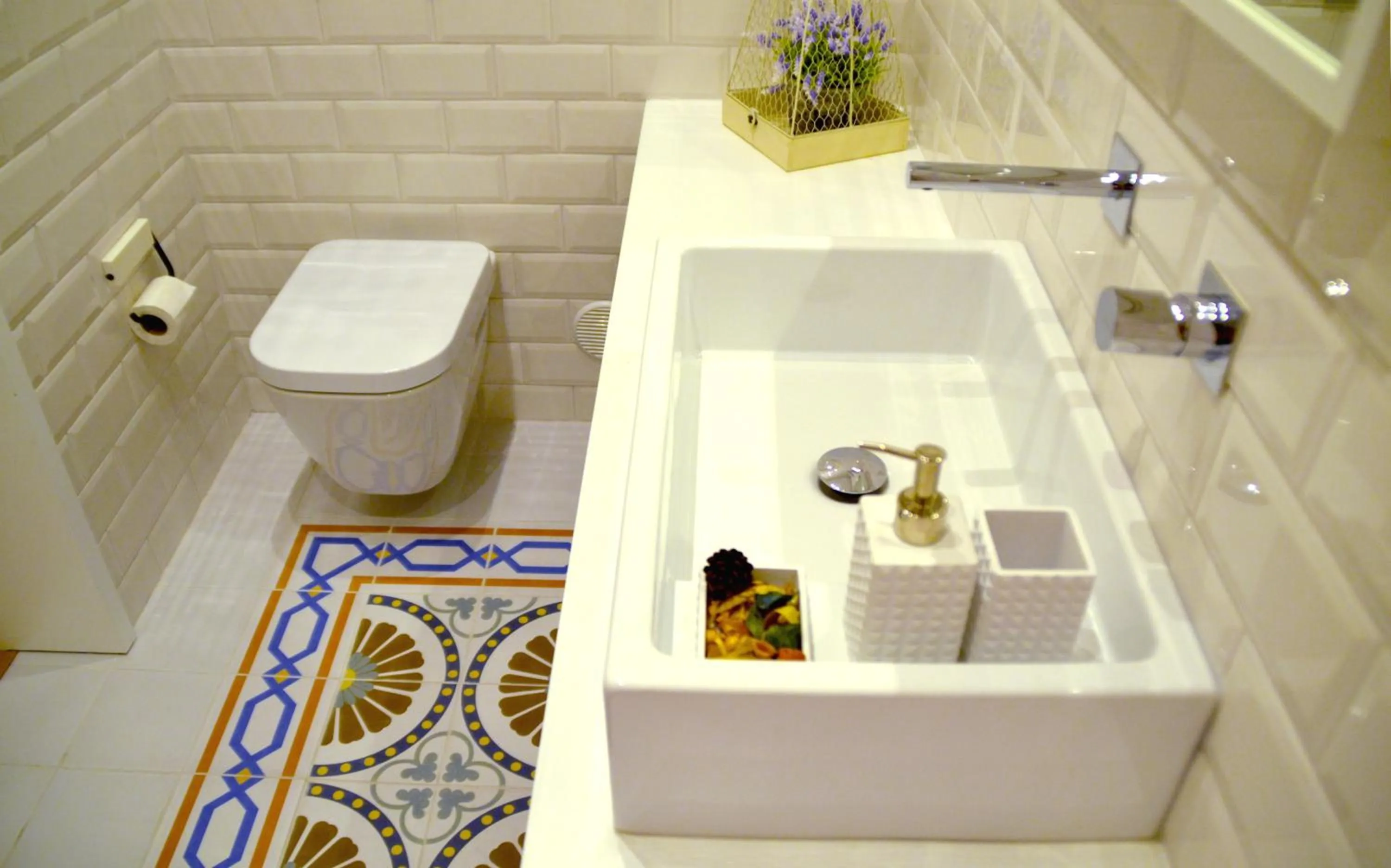 Bathroom in ArchiSuites