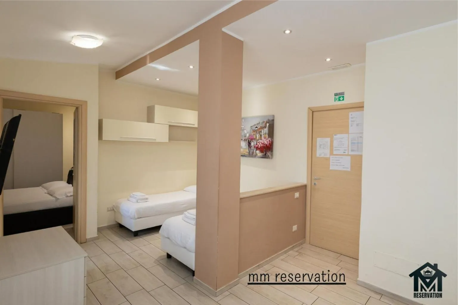 Bed in Le Ghiande Guest House