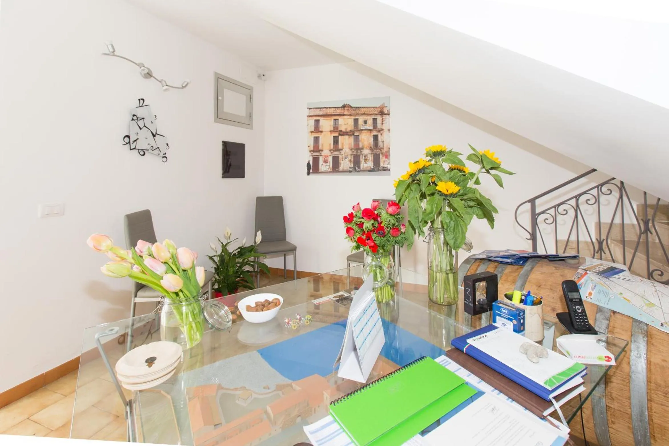 Lobby or reception in B&B Albergo Sicilia