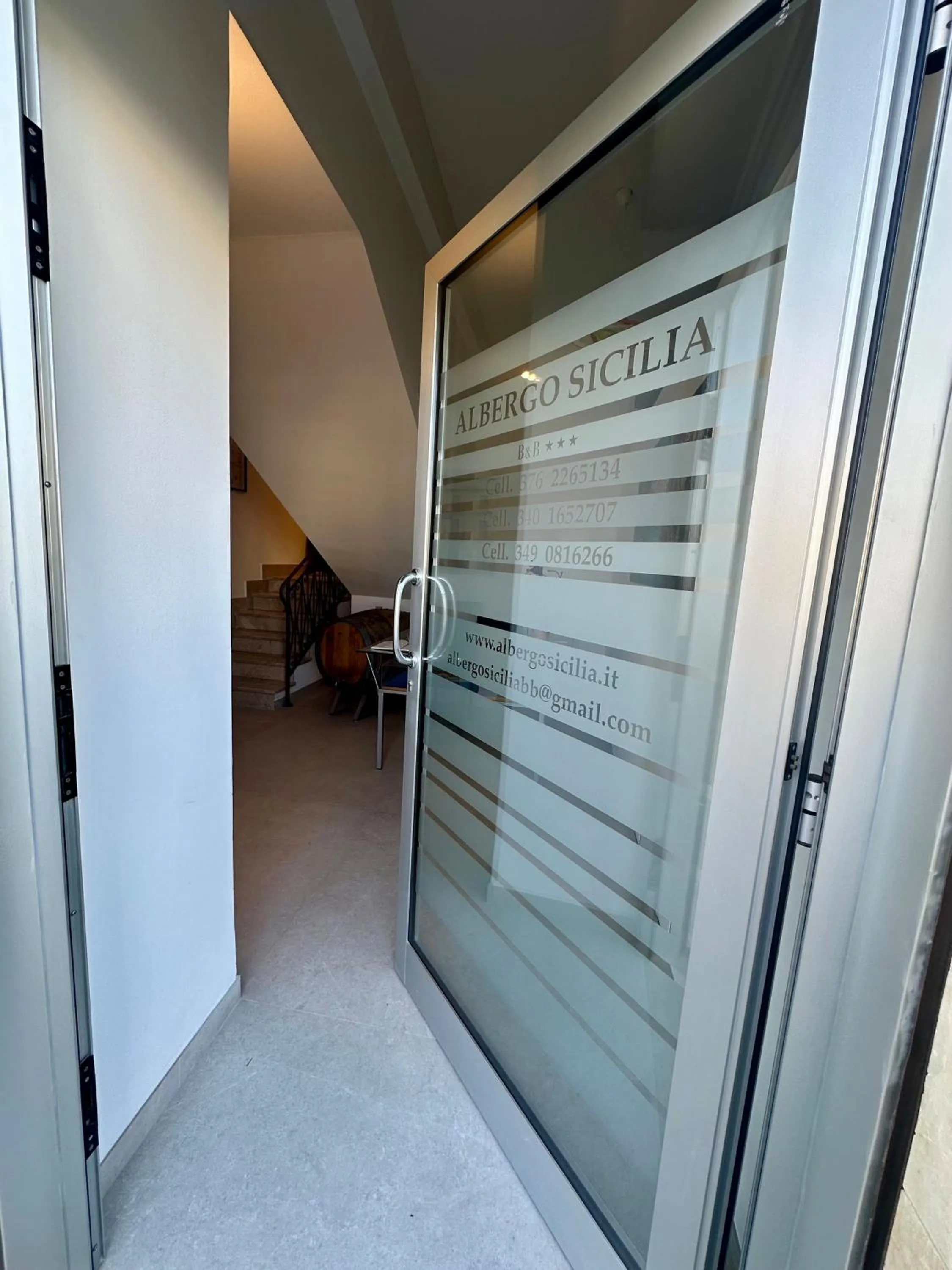 Lobby or reception in B&B Albergo Sicilia