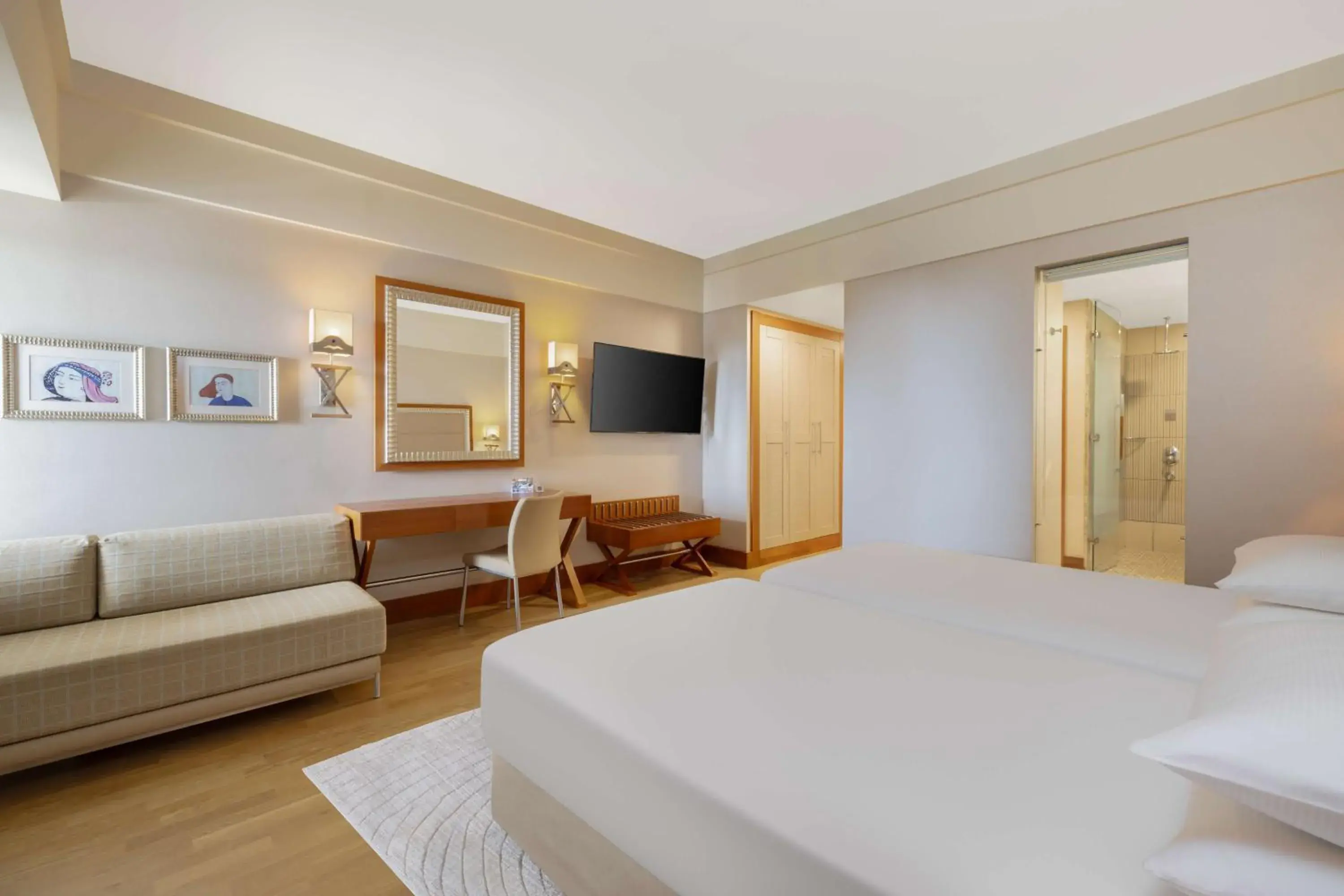 Twin Guest Room with Pool Access and Sea View - single occupancy in Hilton Dalaman Sarigerme Resort & Spa Twin Guest Room with Pool Access and Sea View - single occupancy in Hilton Dalaman Sarigerme Resort & Spa