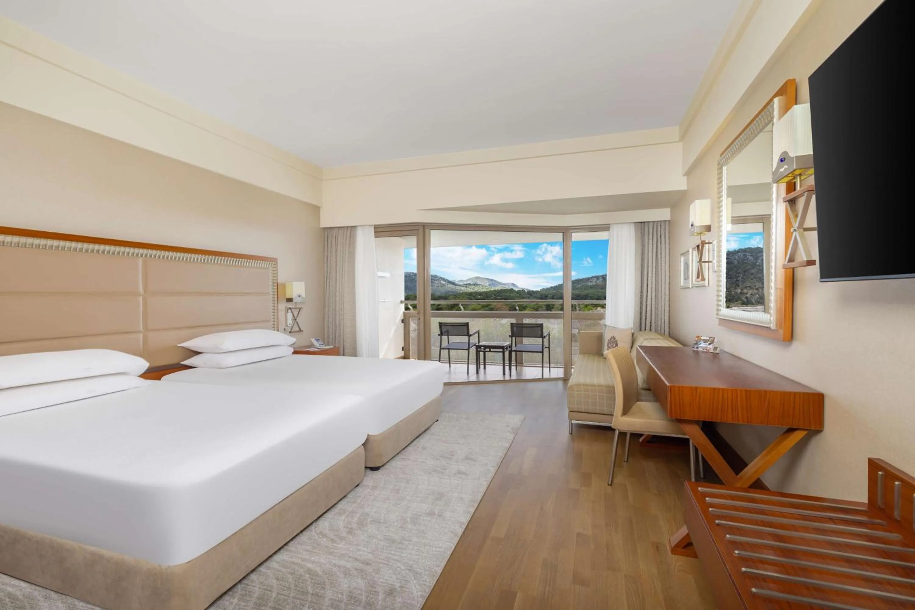 Bed in Hilton Dalaman Sarigerme Resort & Spa