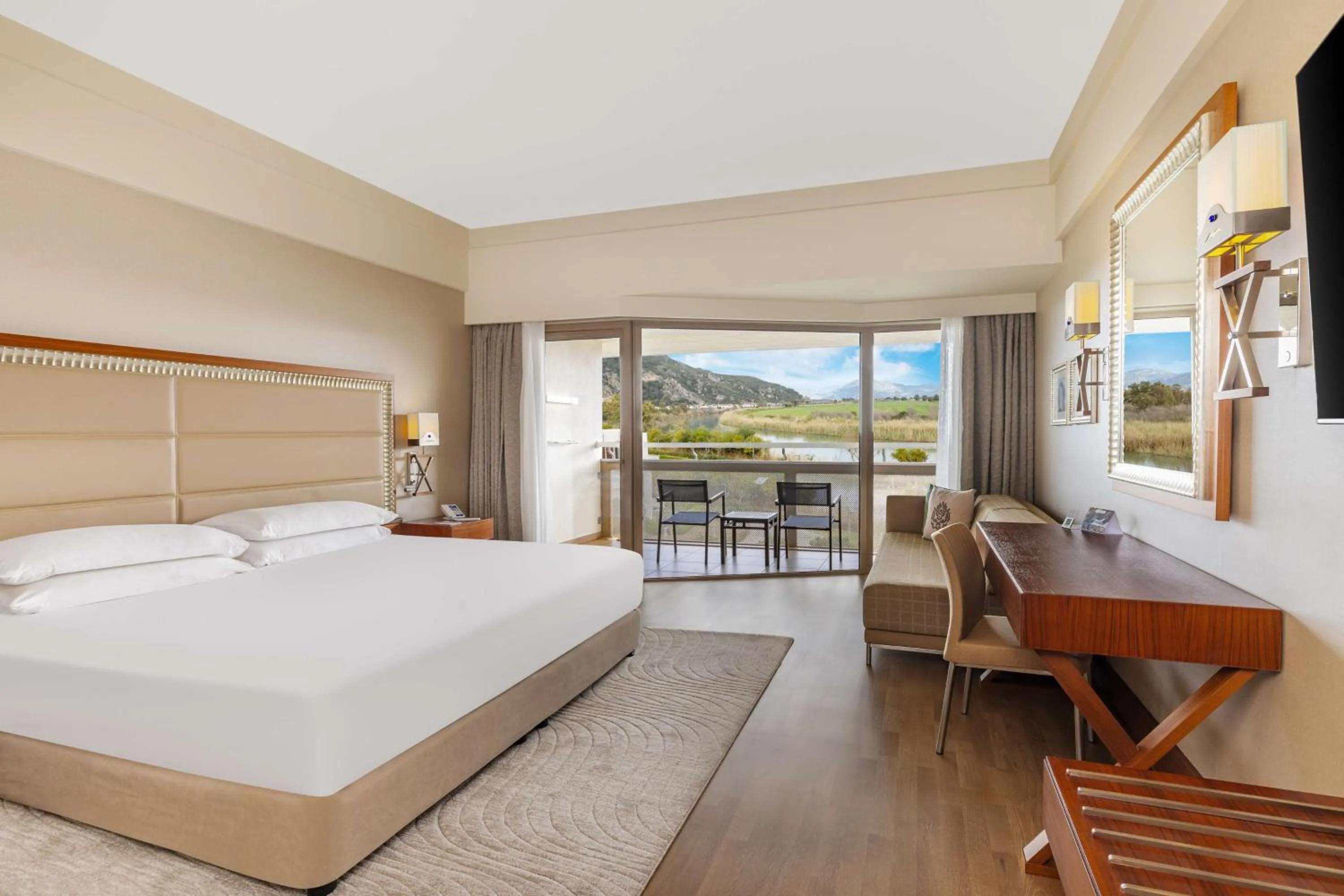 Bed in Hilton Dalaman Sarigerme Resort & Spa