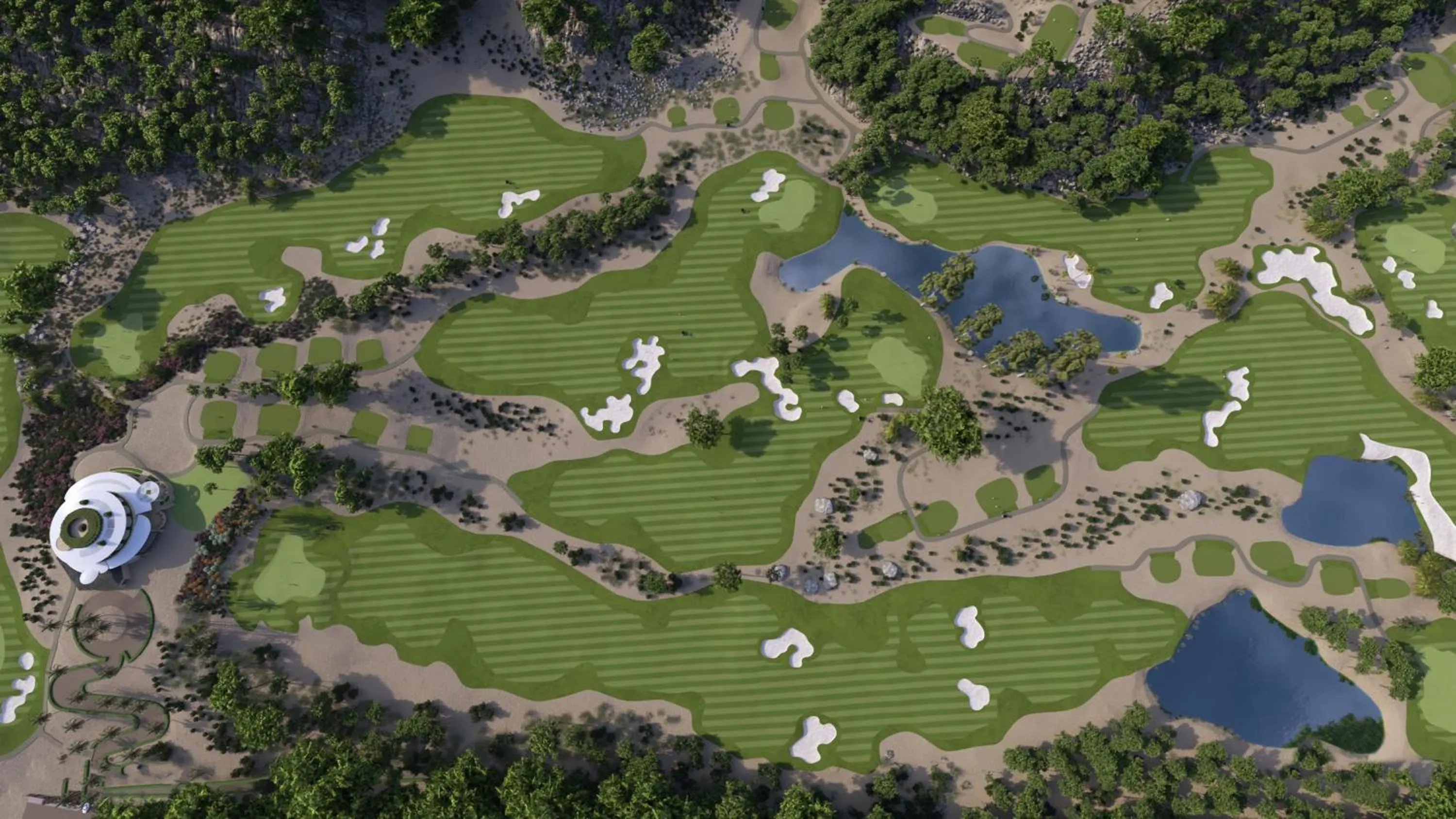 Golfcourse in Hilton Dalaman Sarigerme Resort & Spa