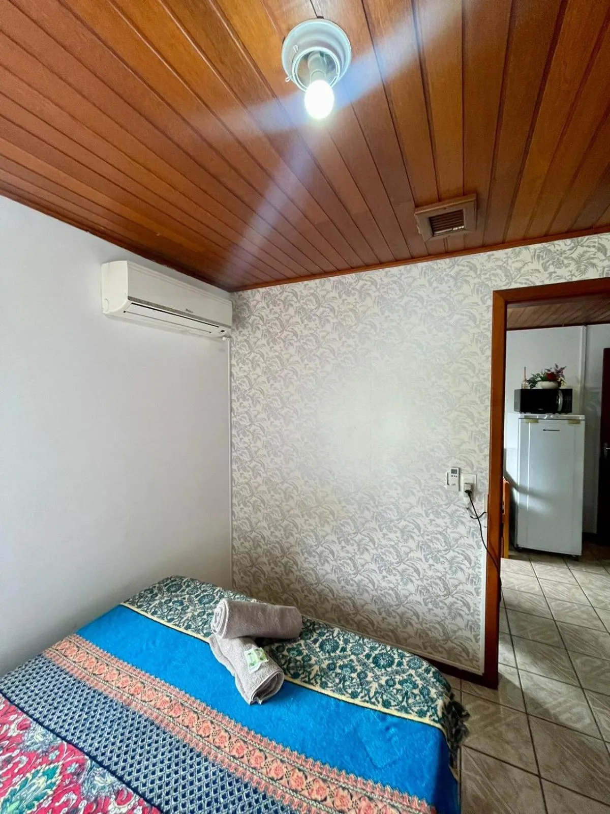 Bed in Pousada Recanto do Norte