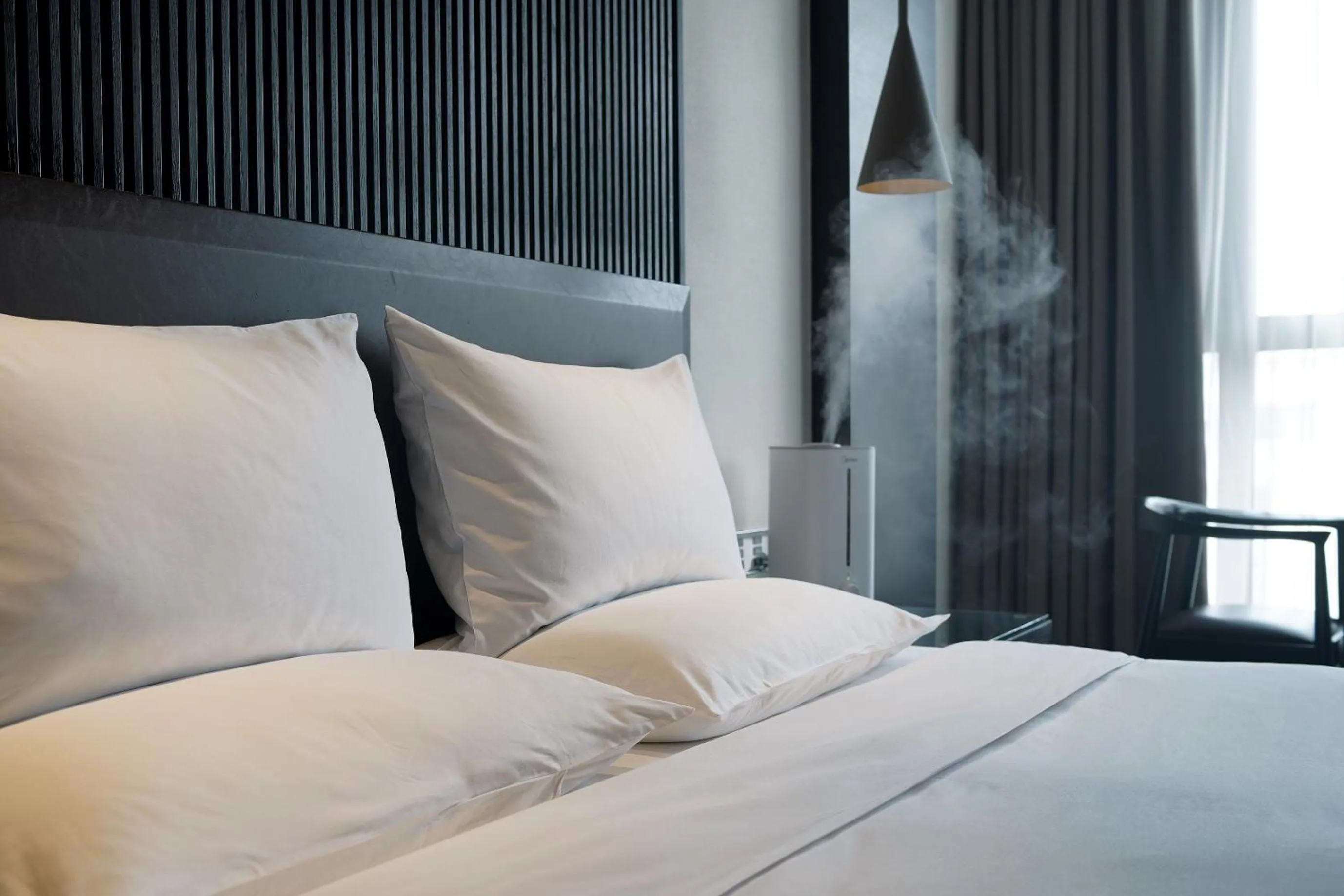 Photo of the whole room, Bed in Eastern House Xi'an