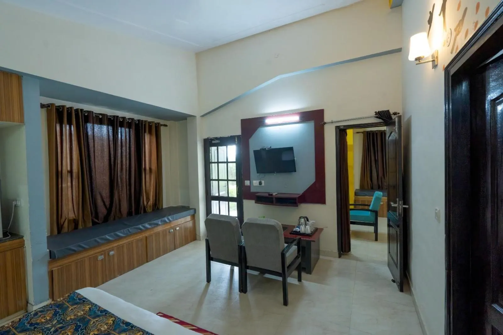 Bed in Corbett Treat Resort By Atya Hotels