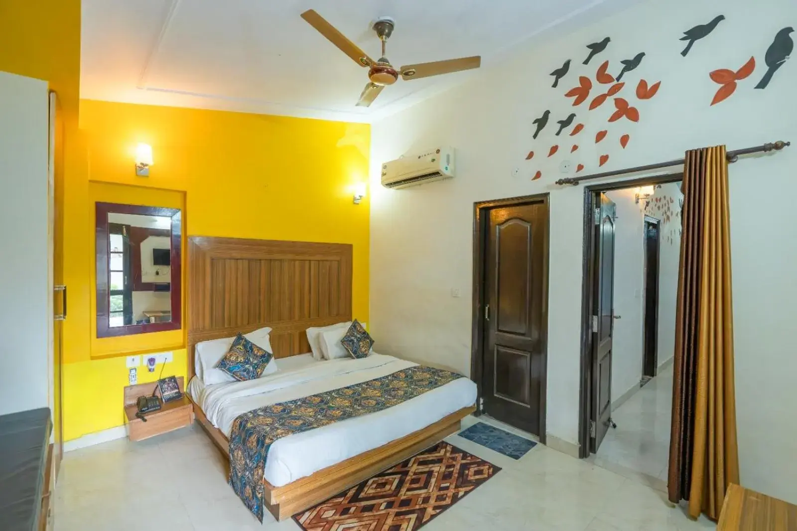 Deluxe Double or Twin Room - single occupancy in Corbett Treat Resort By Atya Hotels Deluxe Double or Twin Room - single occupancy in Corbett Treat Resort By Atya Hotels