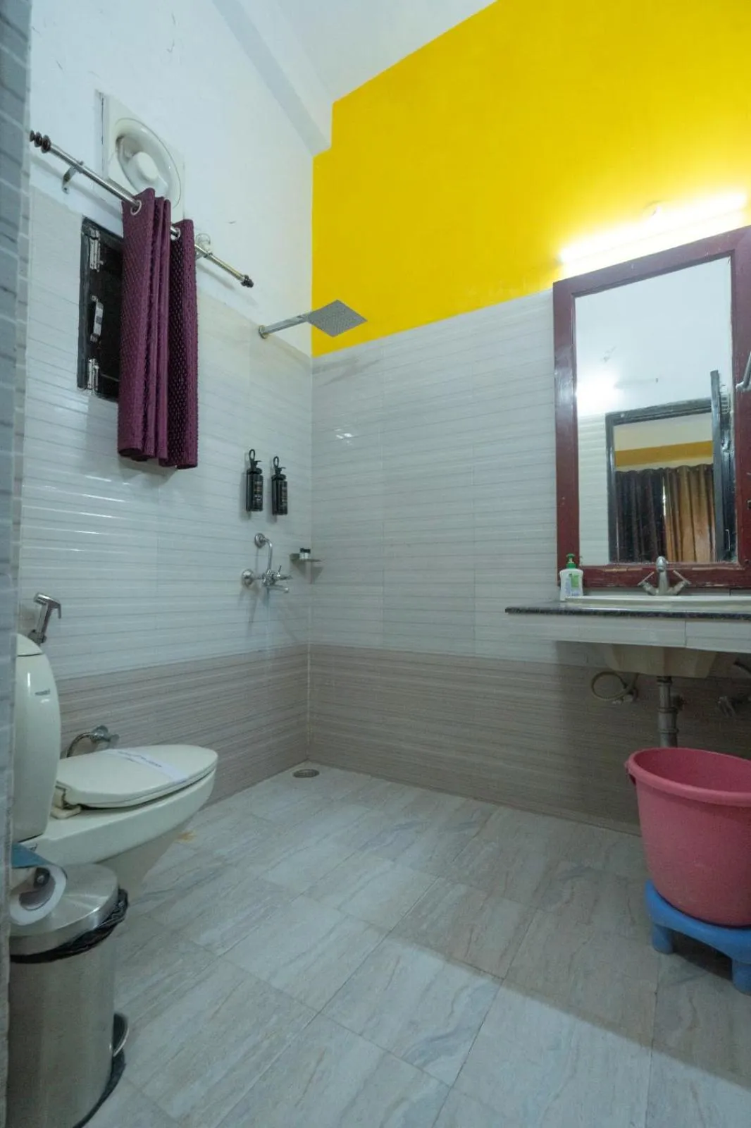 Toilet in Corbett Treat Resort By Atya Hotels