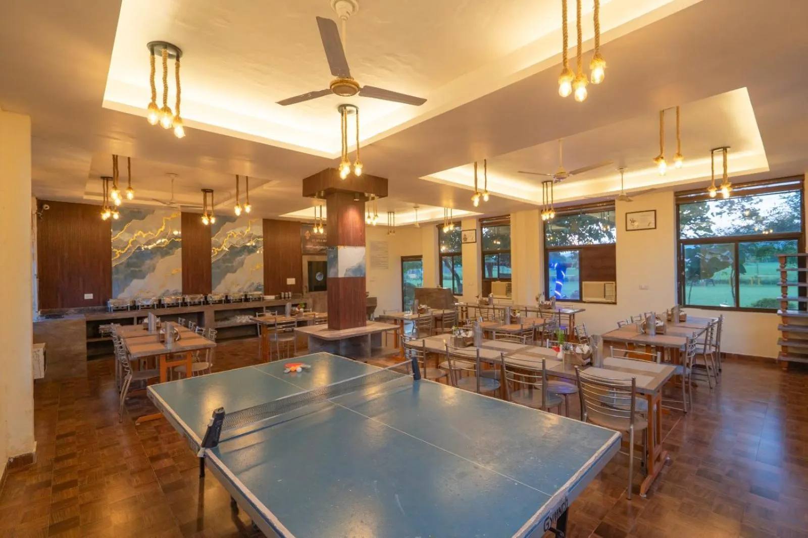 Restaurant/places to eat in Corbett Treat Resort By Atya Hotels