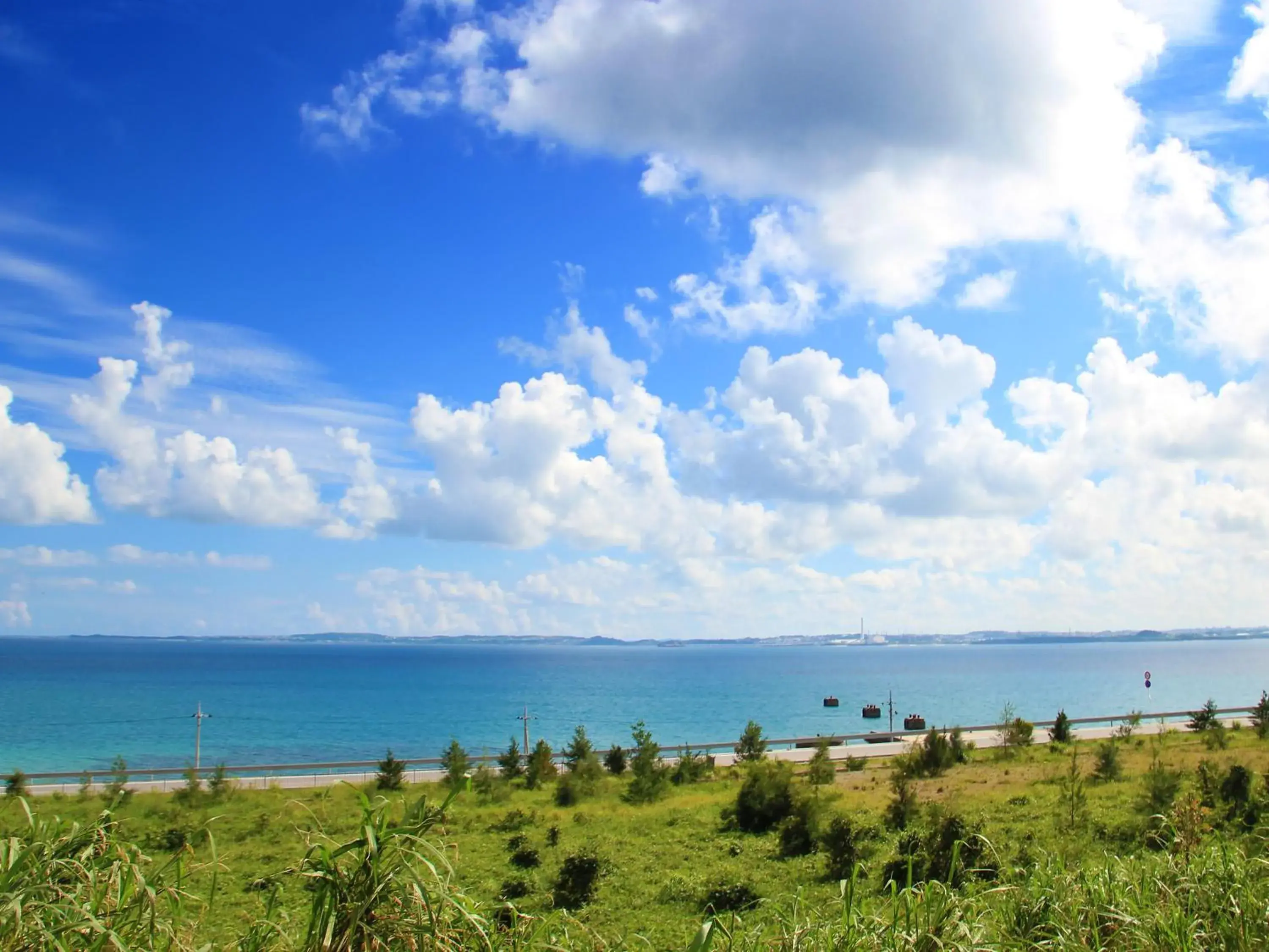 Sea view in Kariyushi Condominium Ocean Hills Chouraku Stay Sea view in Kariyushi Condominium Ocean Hills Chouraku Stay