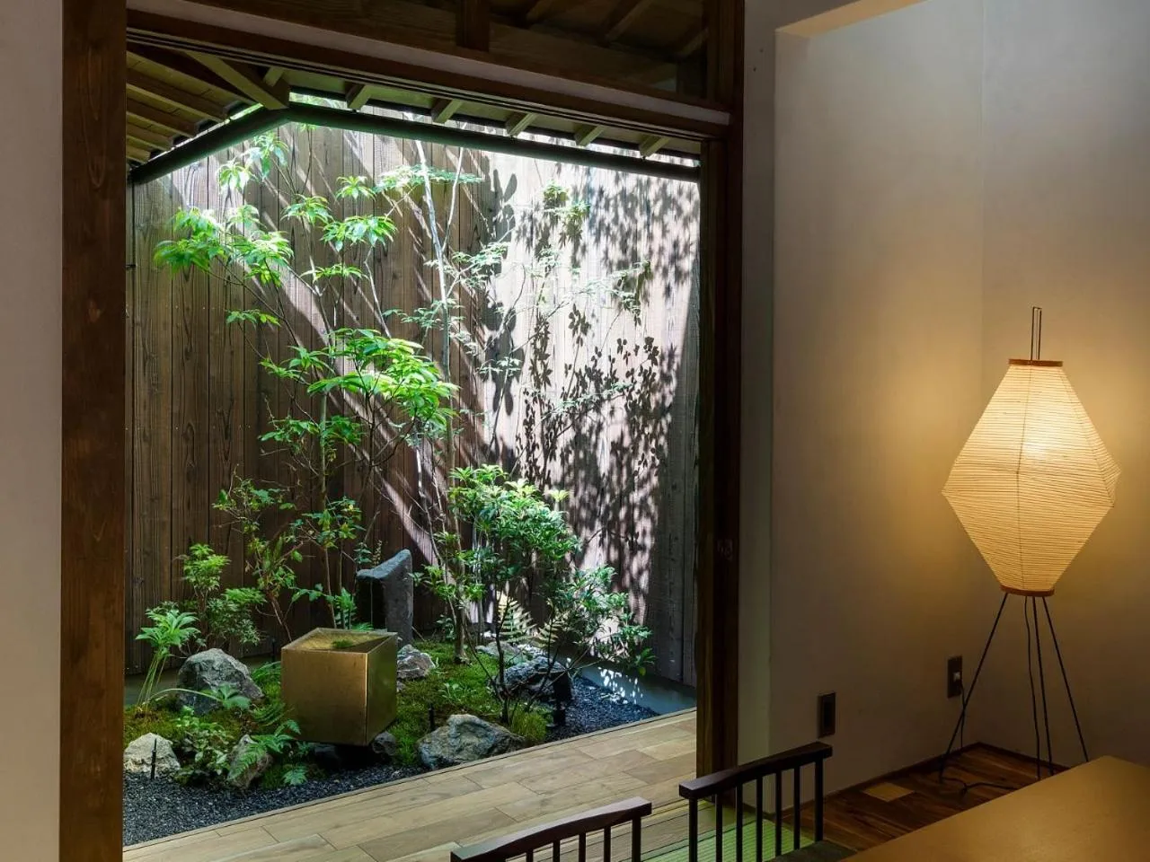 Garden in Natsume an Machiya House