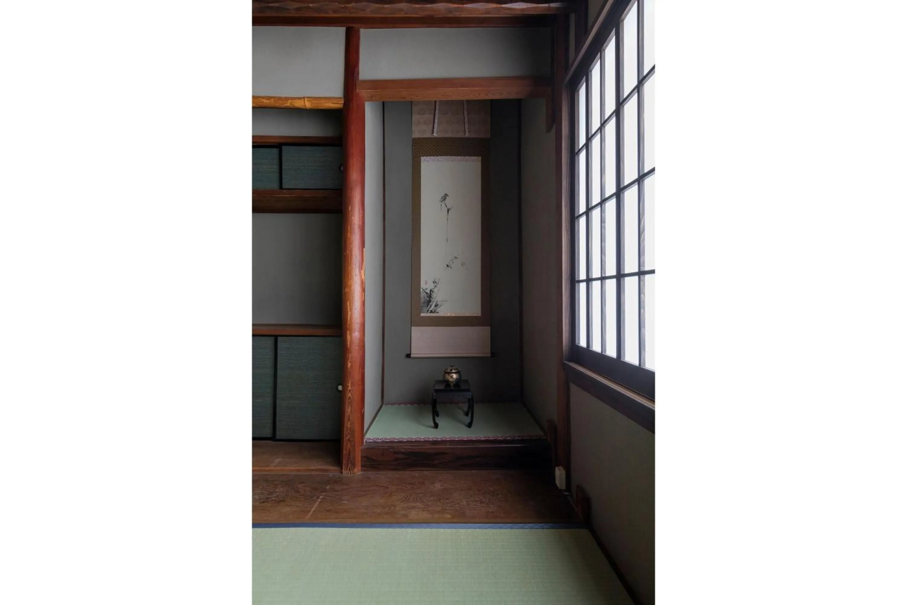 Decorative detail in Natsume an Machiya House