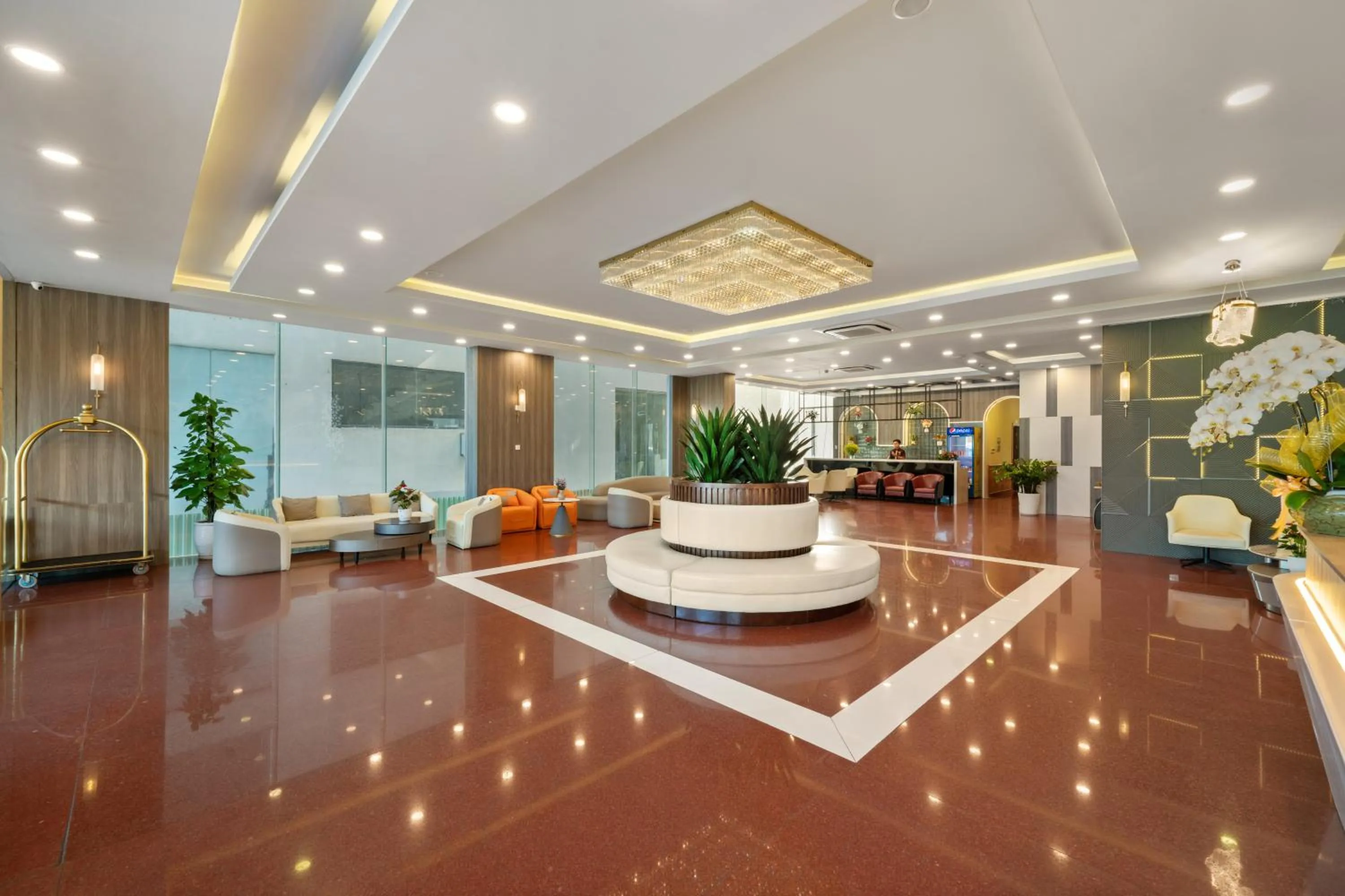 Lobby or reception in Lunar Hotel Danang