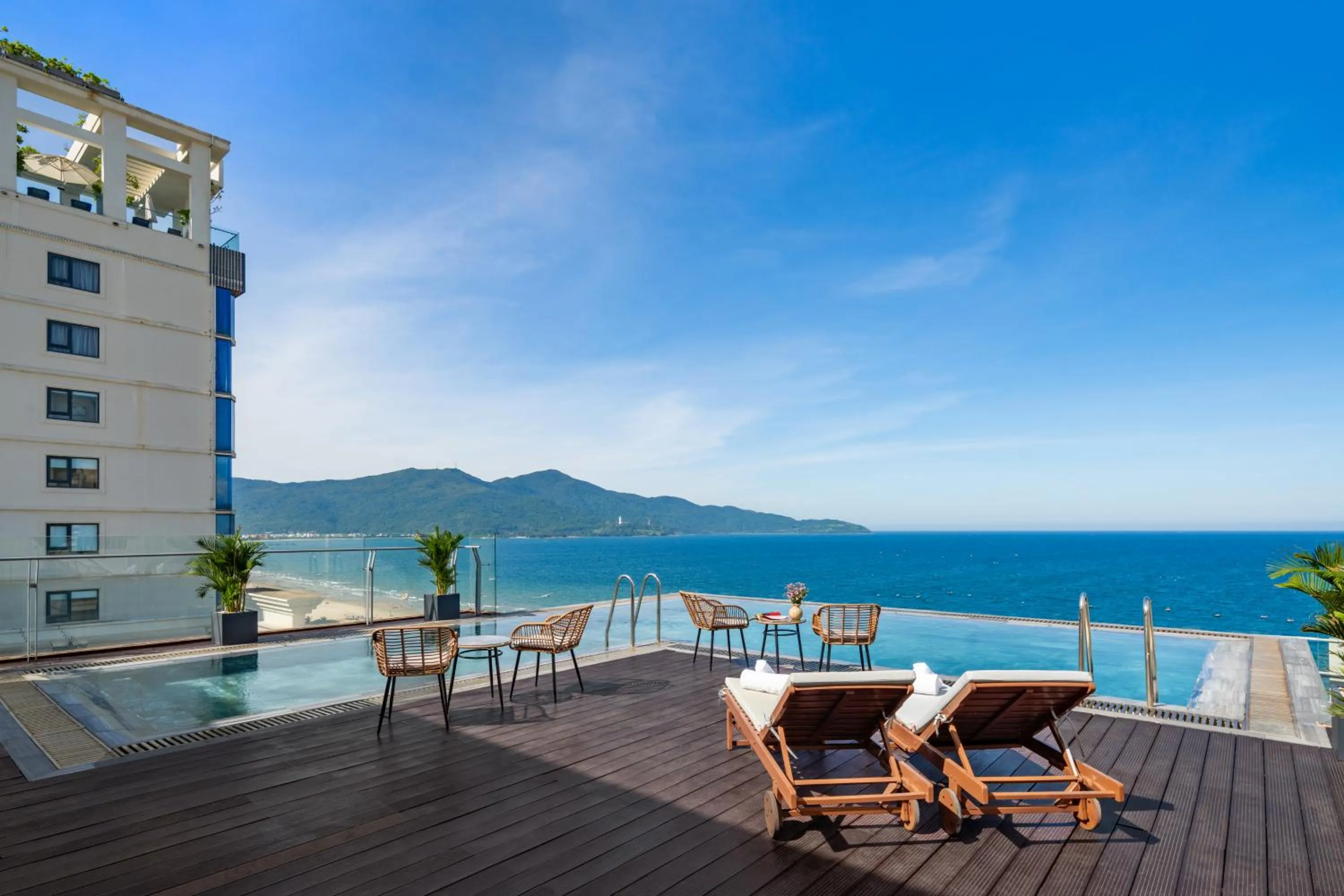 Swimming pool in Lunar Hotel Danang