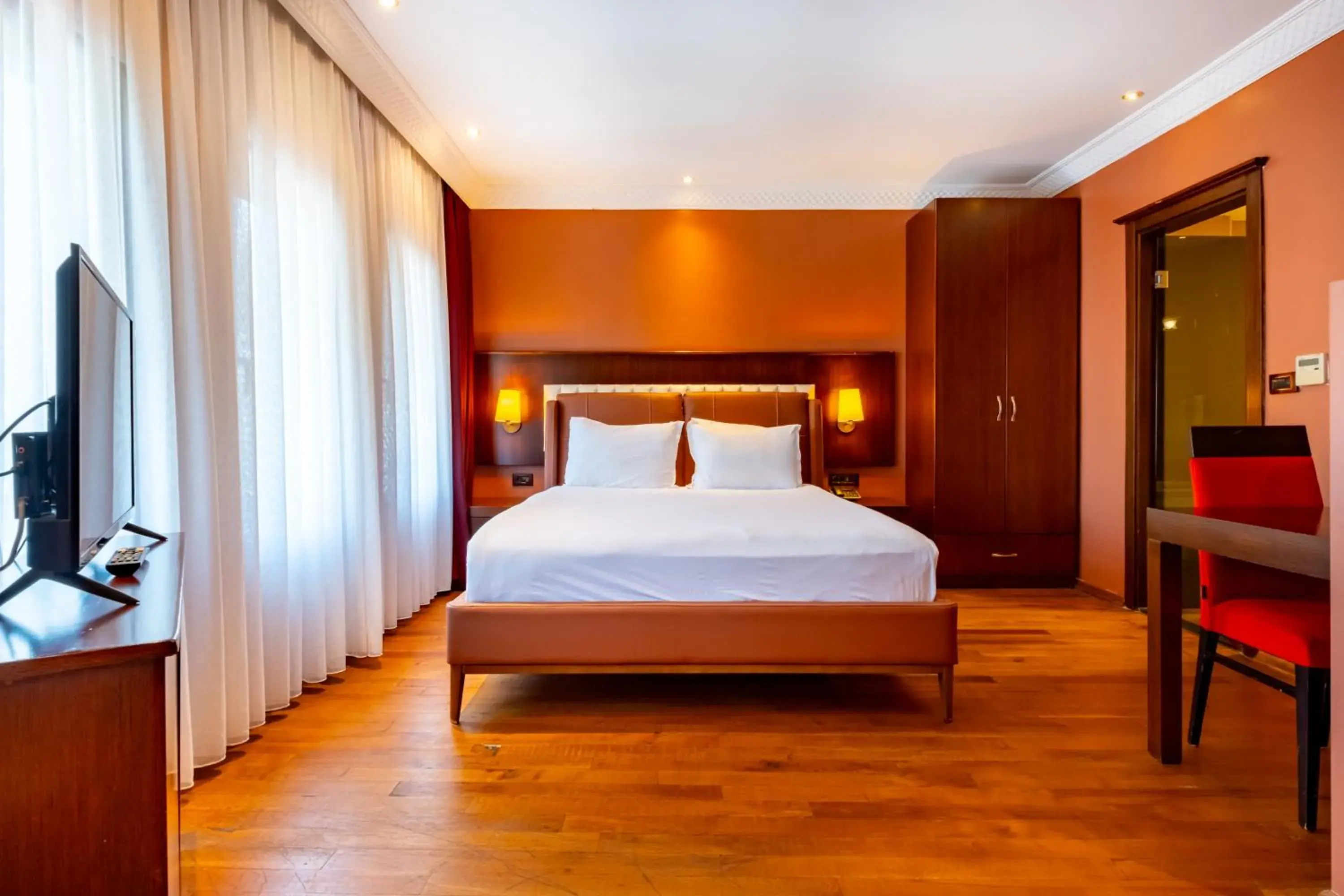 Bedroom, Bed in Mangana Konak Hotel Bedroom, Bed in Mangana Konak Hotel