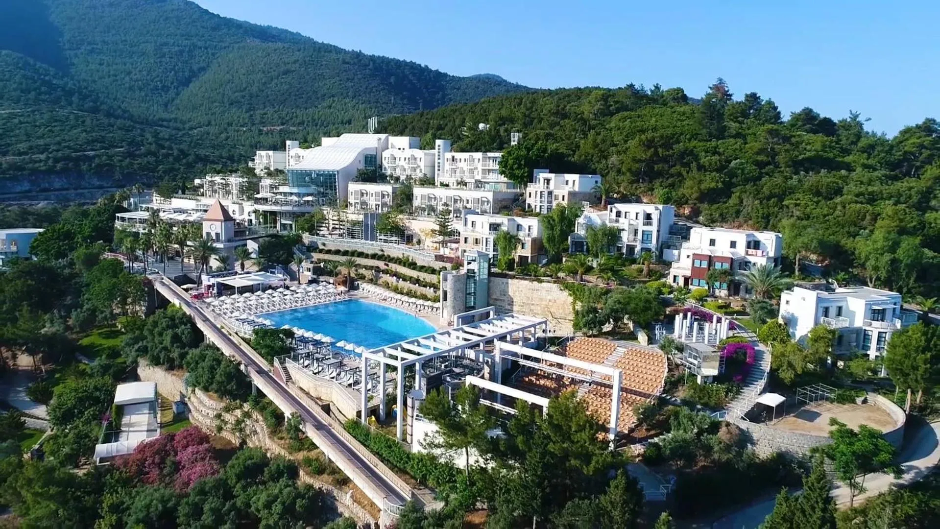 Bird's eye view in Duja Bodrum