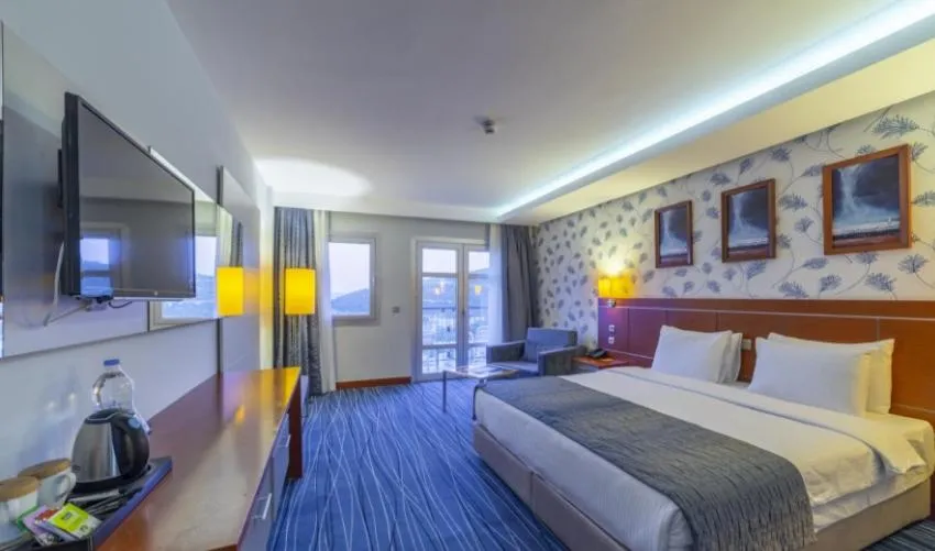 Photo of the whole room, Bed in Duja Bodrum