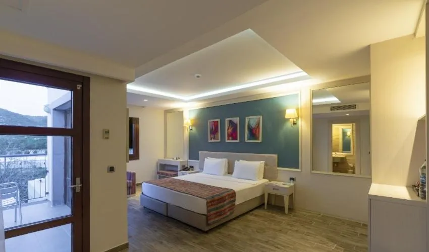 Photo of the whole room, Bed in Duja Bodrum