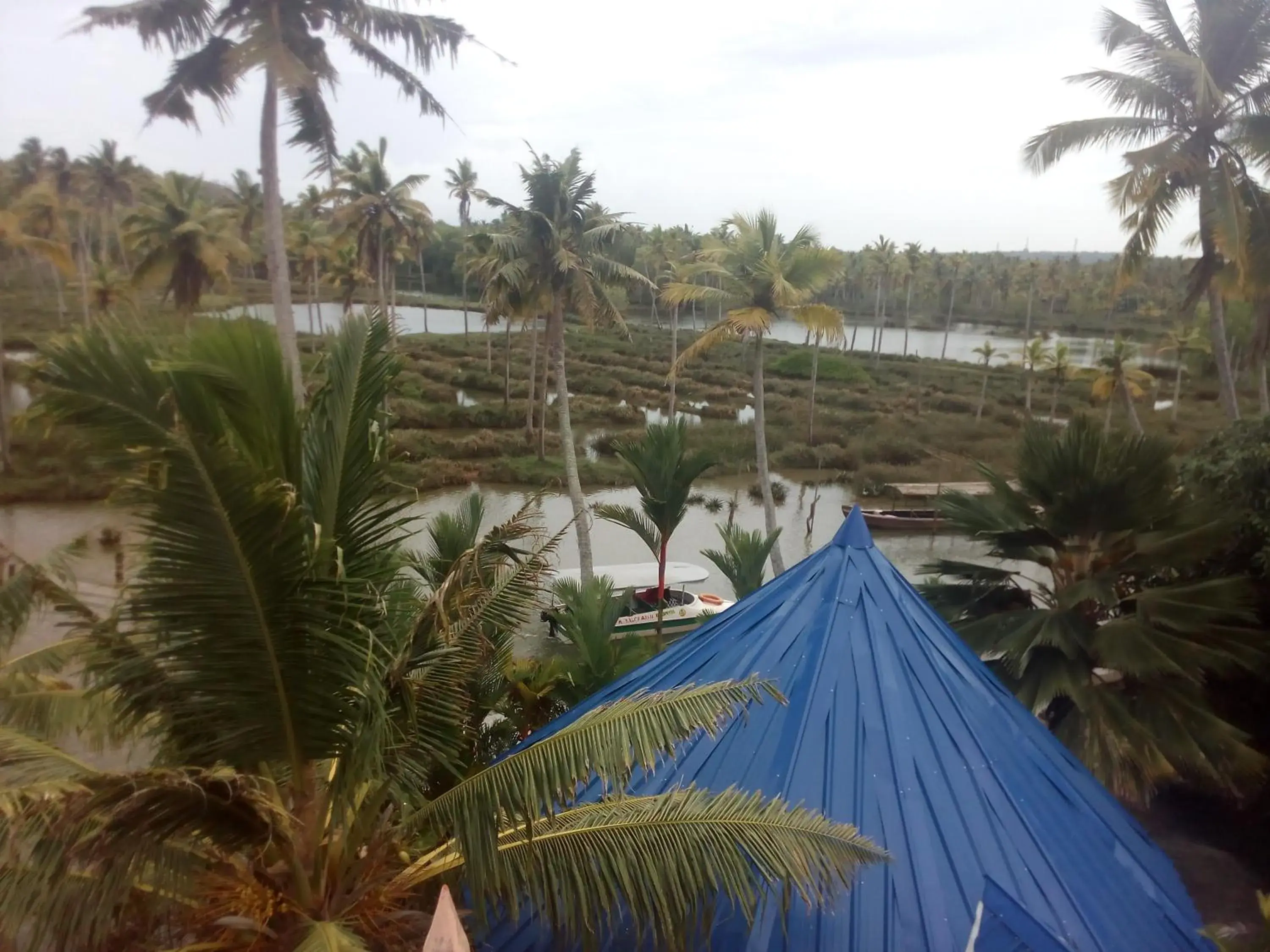 Garden view in Kayaloram Resort Garden view in Kayaloram Resort