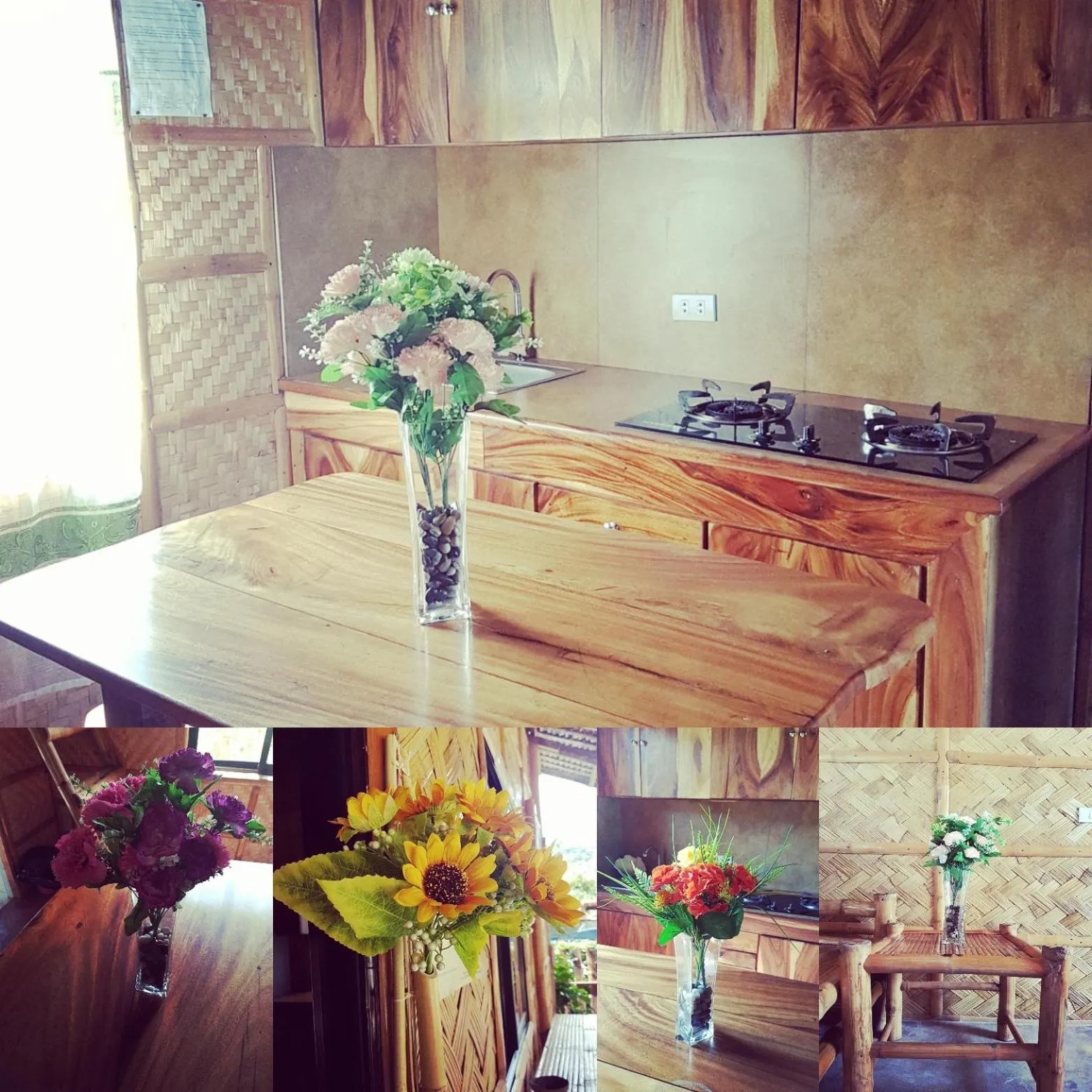 Kitchen or kitchenette in Calayo Beach Resort