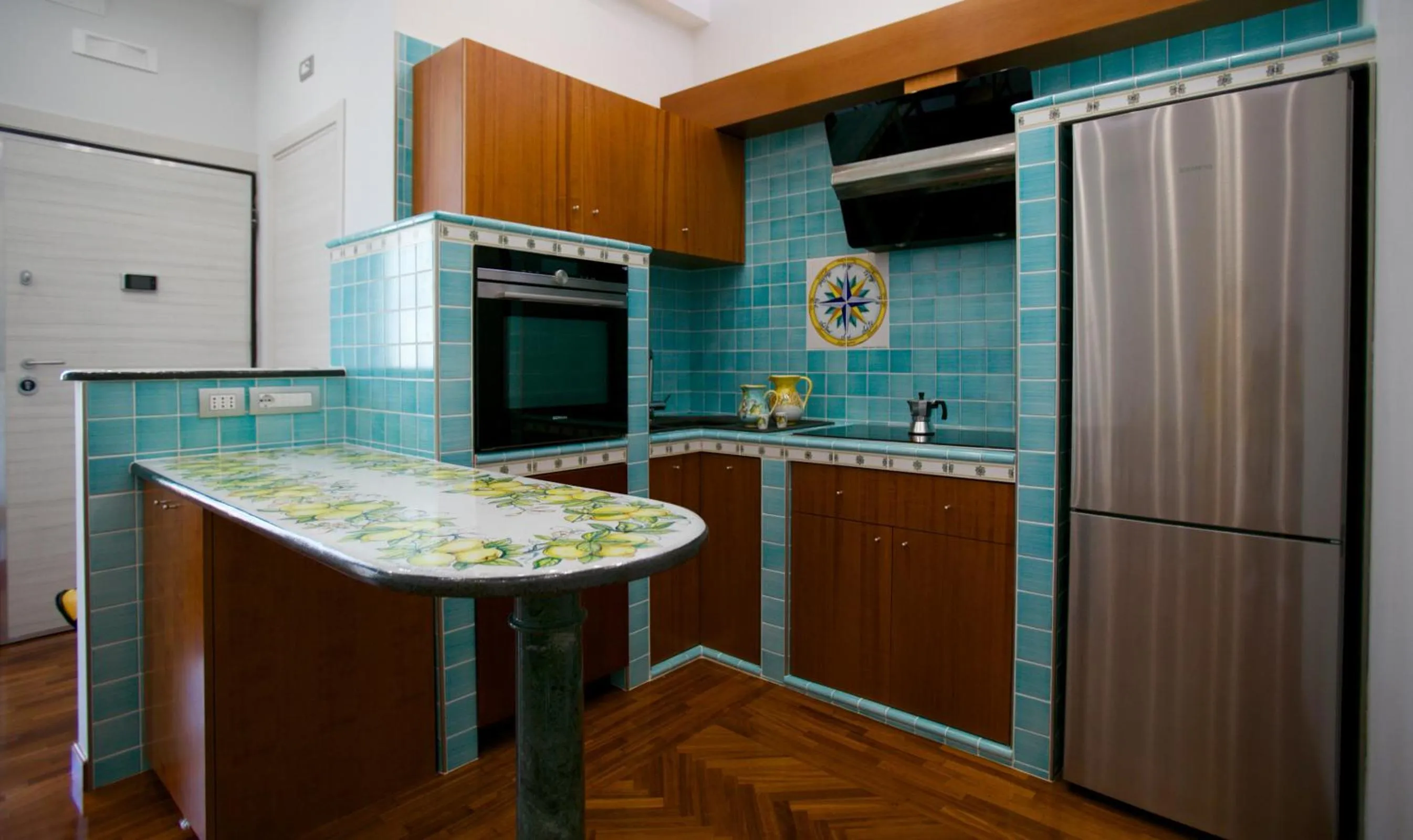 Communal lounge/ TV room in B&B Divina Salerno